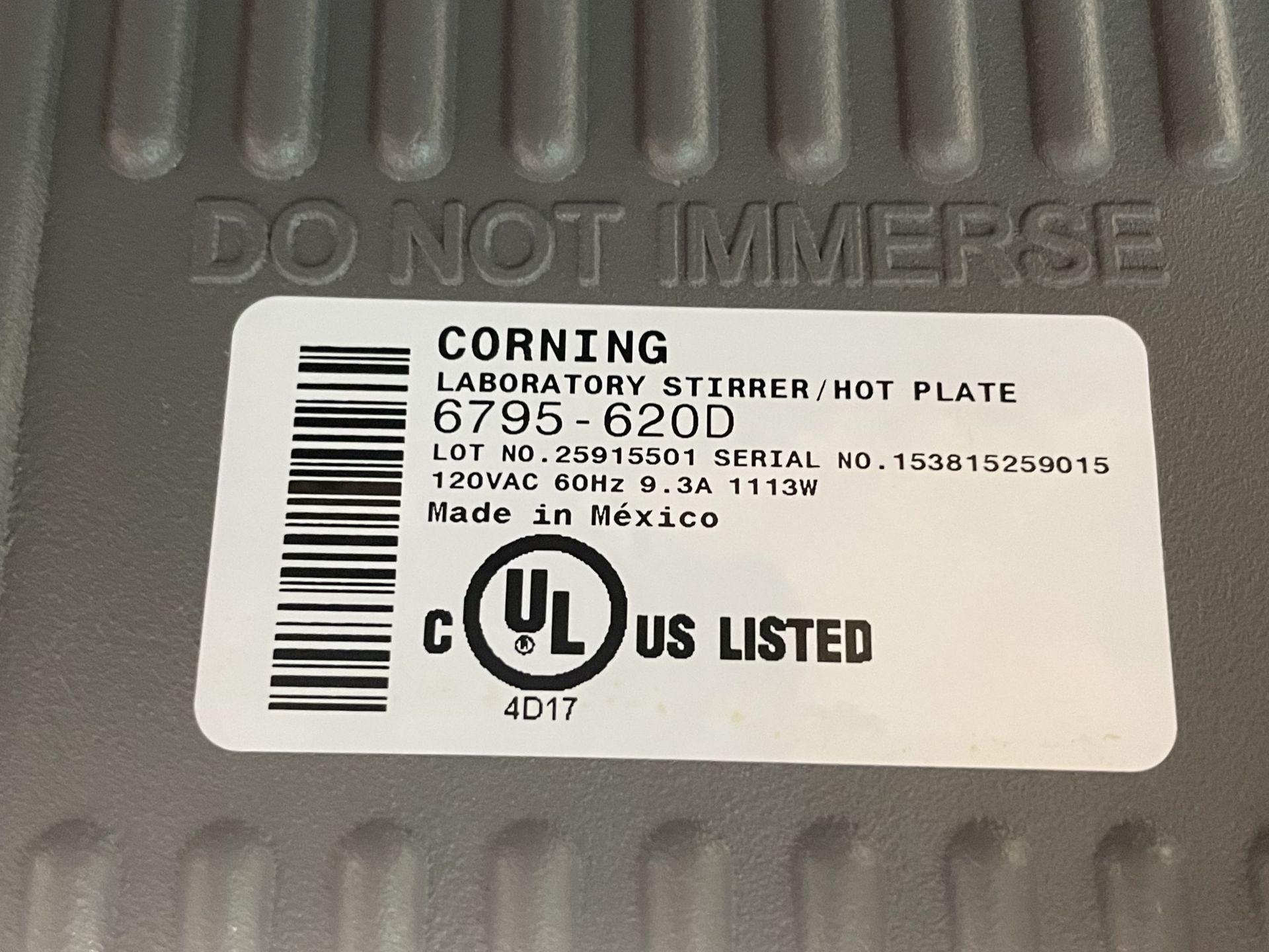 Corning PC-620D Stirrer/hot plate (lot of 2) - Image 3 of 5