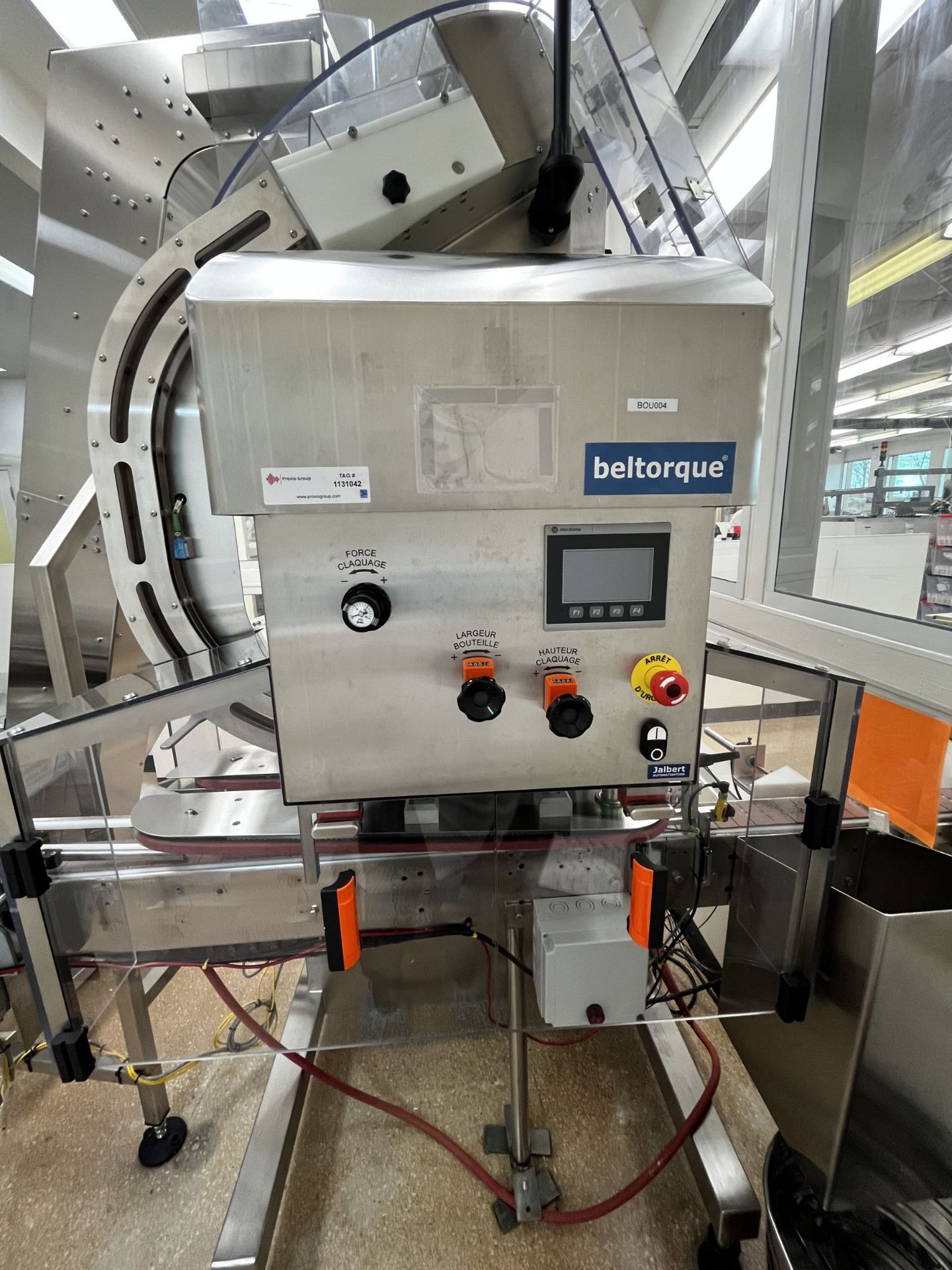 Beltorque BT-IC J16-001-00 Inline Capper w/ Cap Elevator - Stainless Steel **See Auctioneers Note** - Image 2 of 20