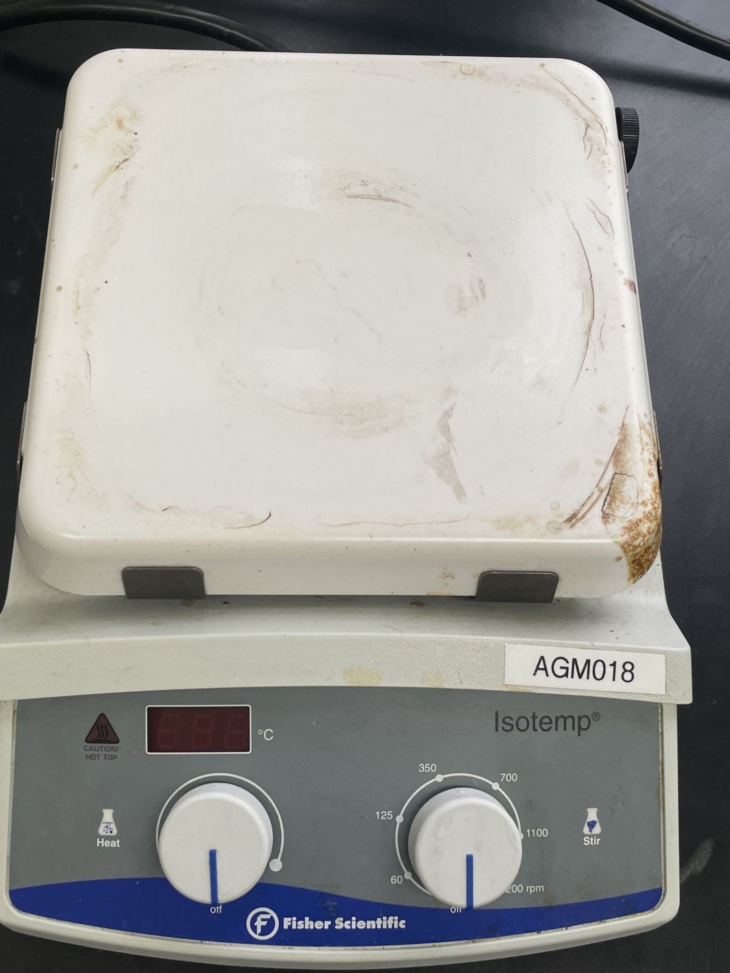 Fisher scientific Heater/ magnetic stirrer plate mod: Iso temps (lot of 6) - Image 3 of 8
