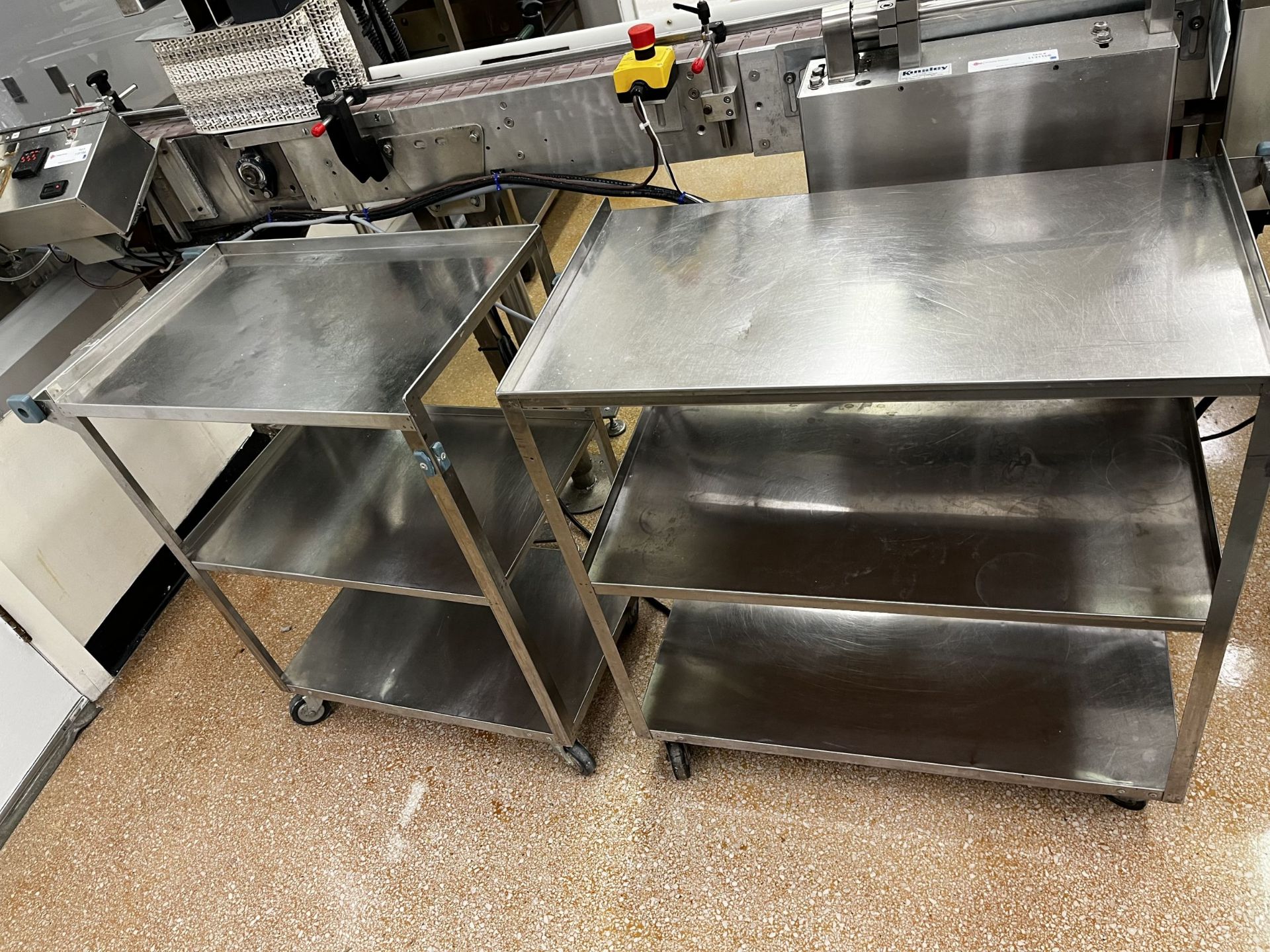 Lot of (6) Stainless Steel carts - Image 17 of 18