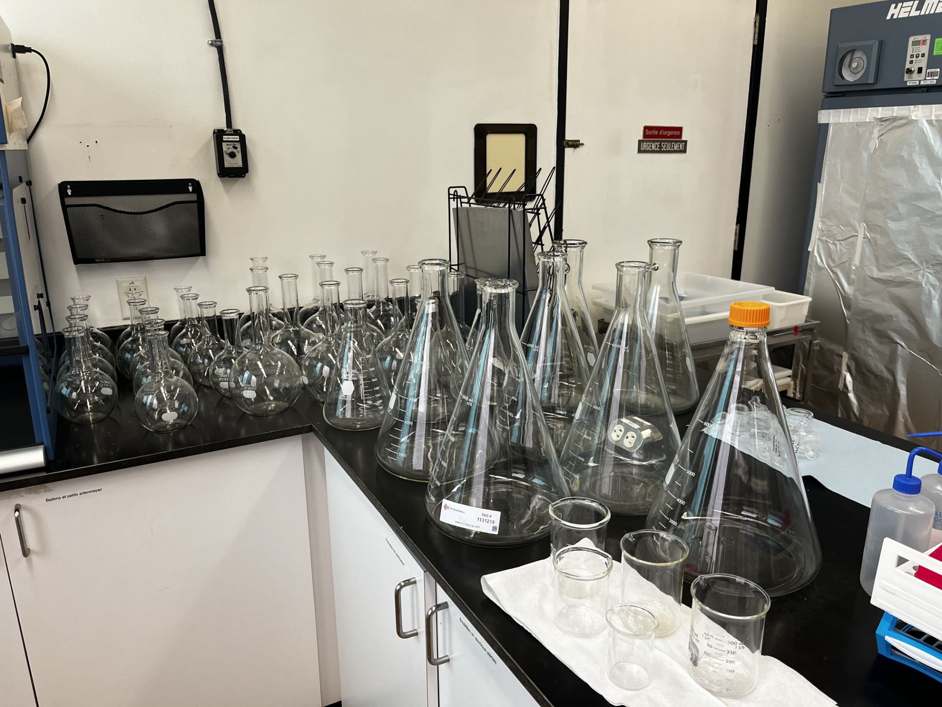 Lot of Laboratory Glassware