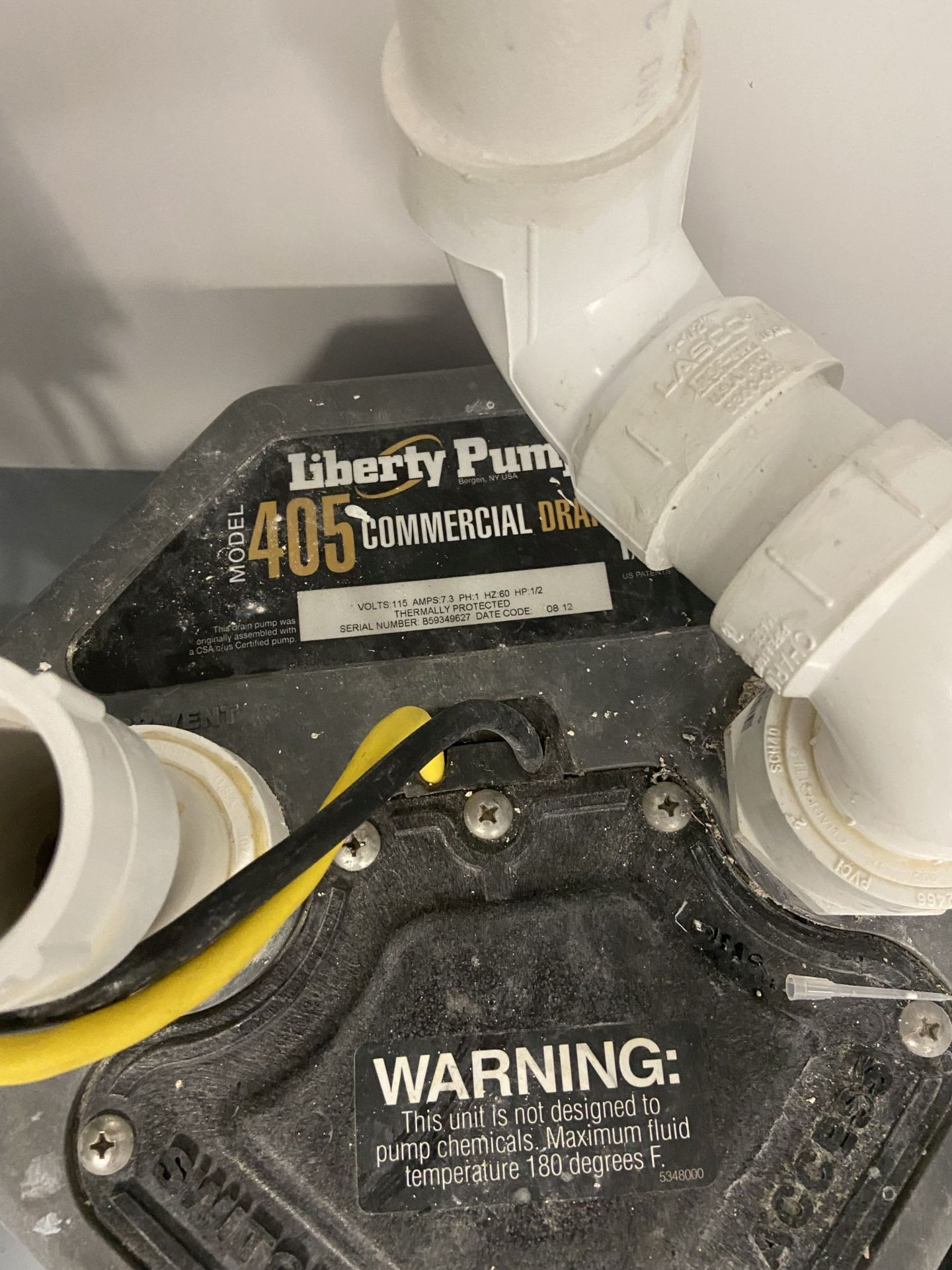 Liberty commerical drain pump. - Image 3 of 3