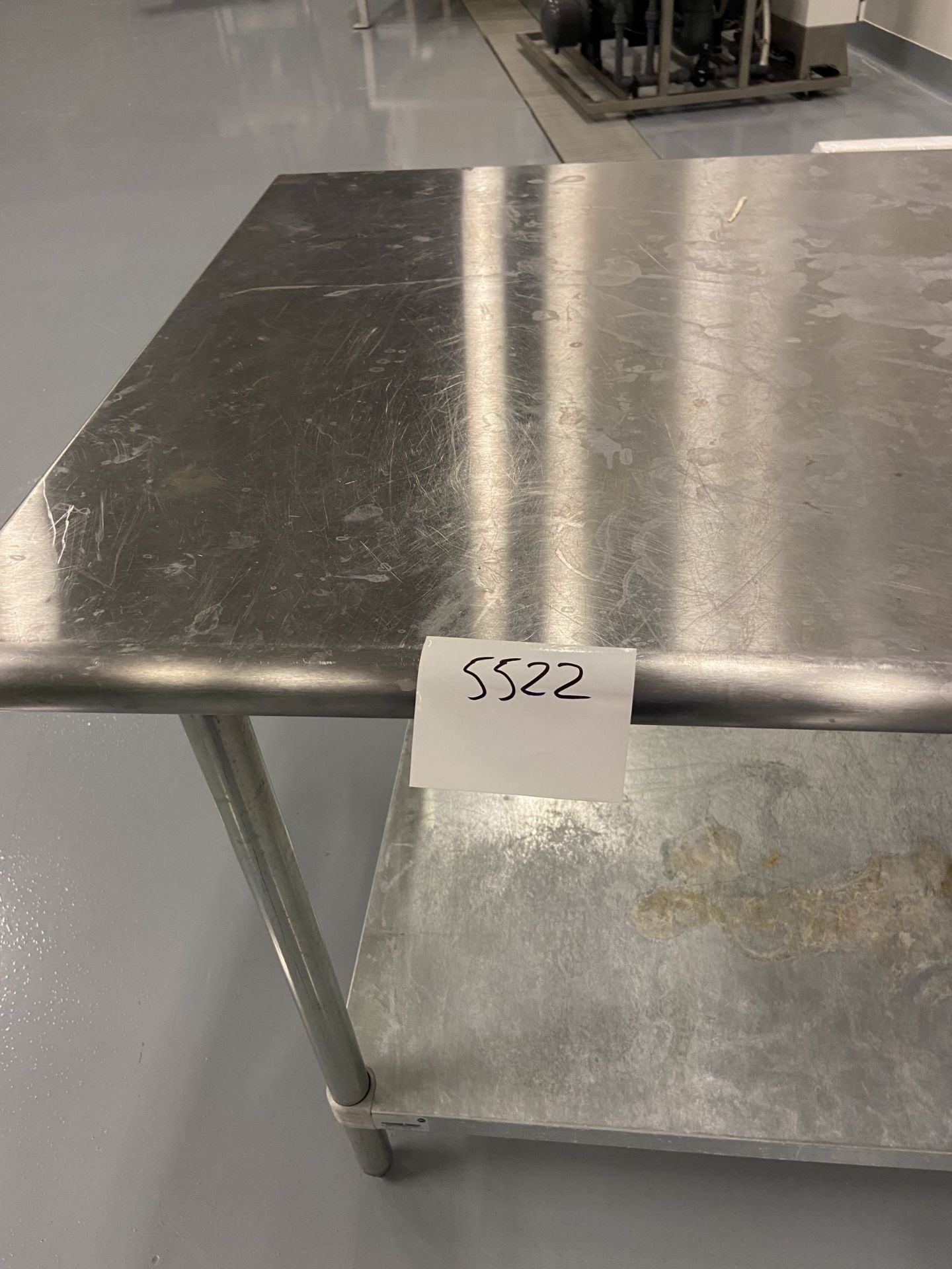 Stainless steel table. - Image 2 of 2