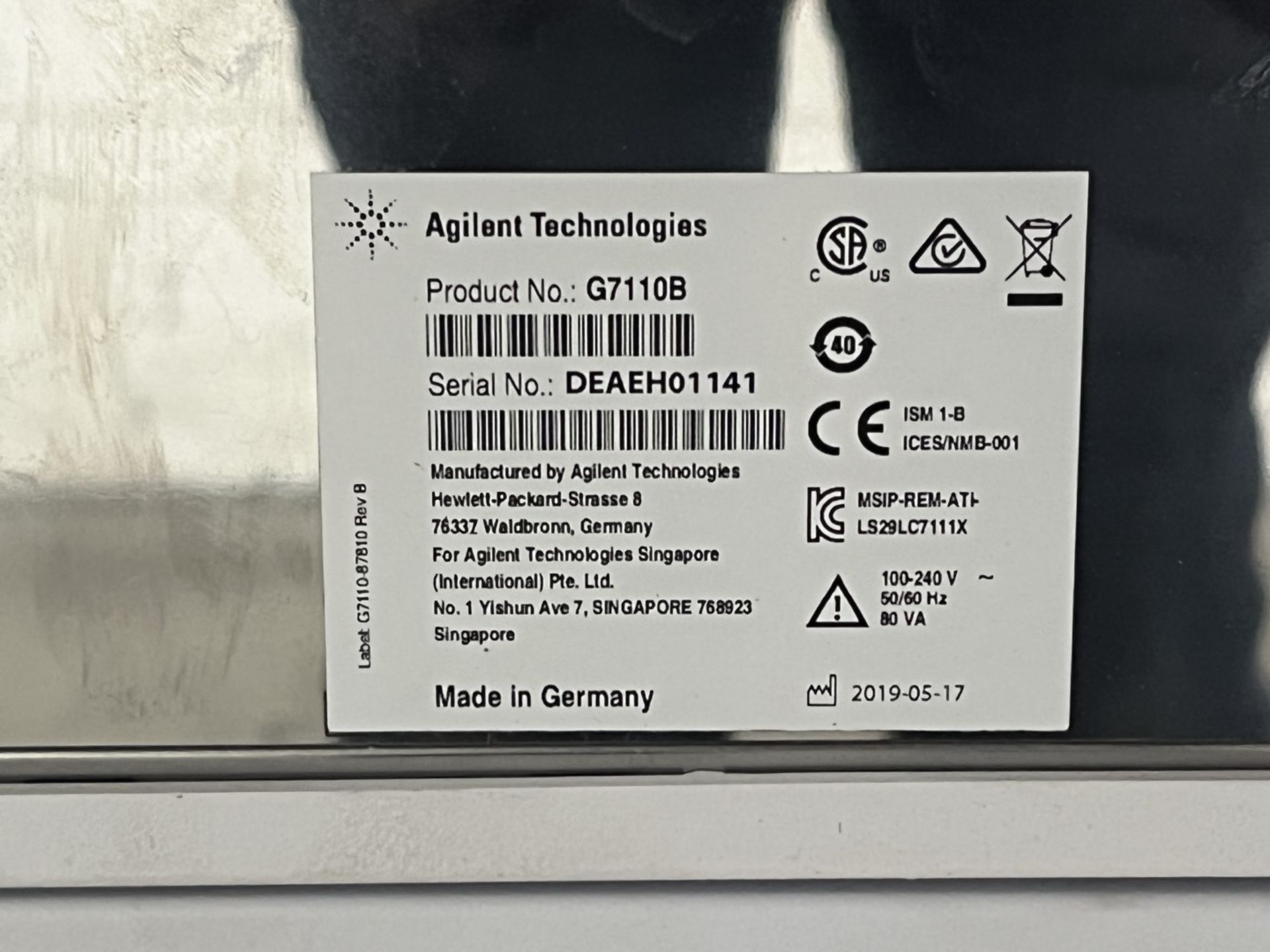 Agilent 1260 Infinity II HPLC System consisting of 1X1260 Isocratic Pump (ISO) serial# DEAEH01141 1X - Image 6 of 18