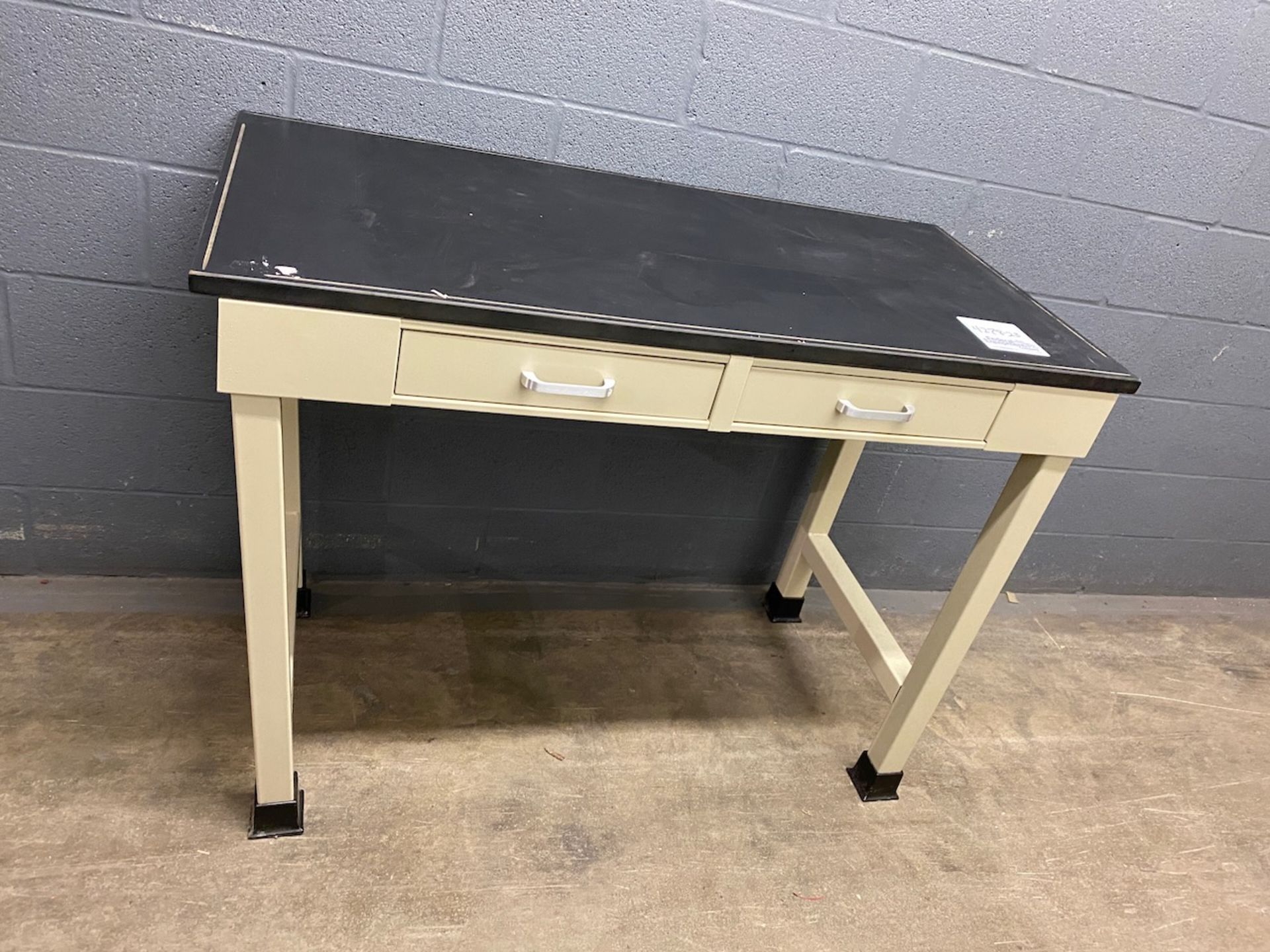 lab bench, 24" x 48" bench top. {TAG: 1180067}