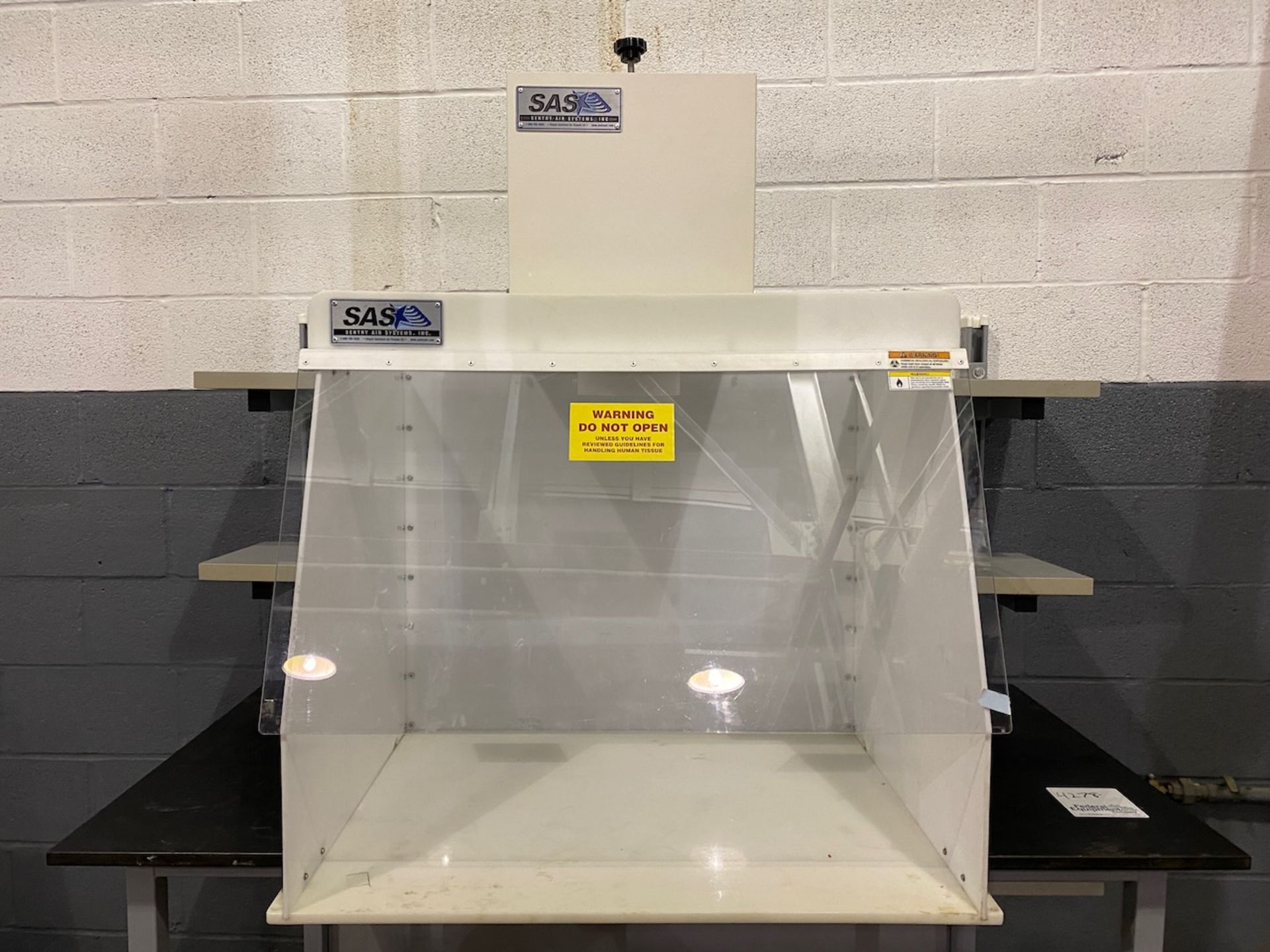 Sentry Air Systems fume hood, 23" x 29" work space, {TAG: 1180050}