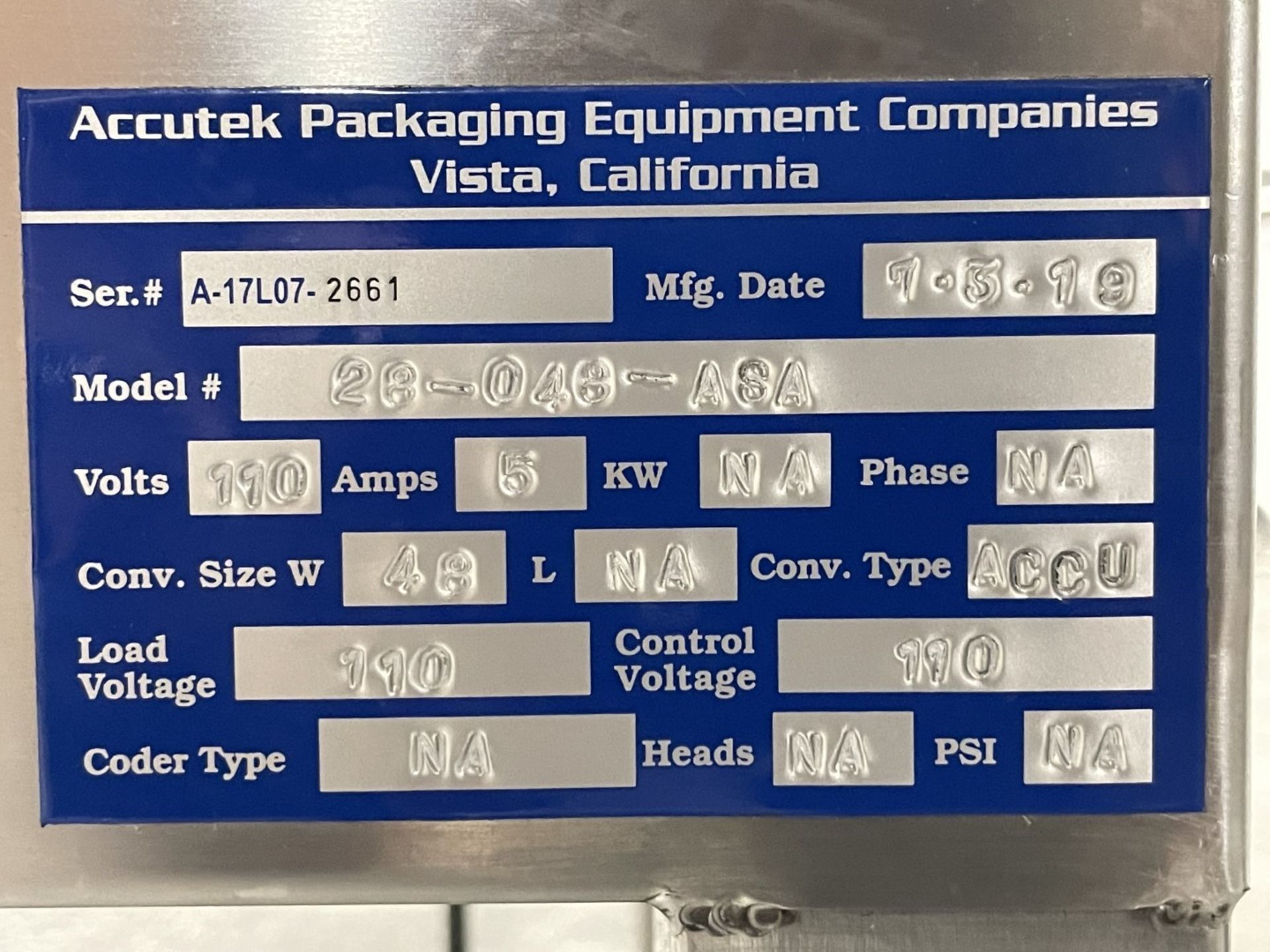 Complete Accutek Bottle Filling Line - Liquid Filling Line - Image 70 of 85