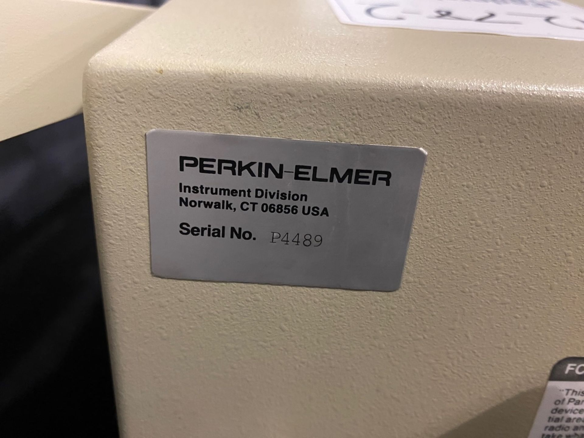 Perkin Elmer Cetus DNA thermal cycler, S/N P4489. {TAG: 1180046} - Image 5 of 5