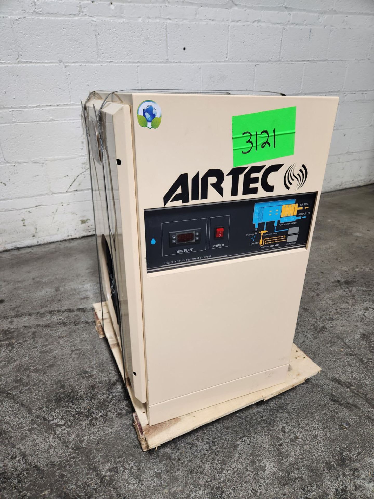 Airtech ATD-30HP Refrigerated Air Dryer, made in 2020. {TAG: 1180000}