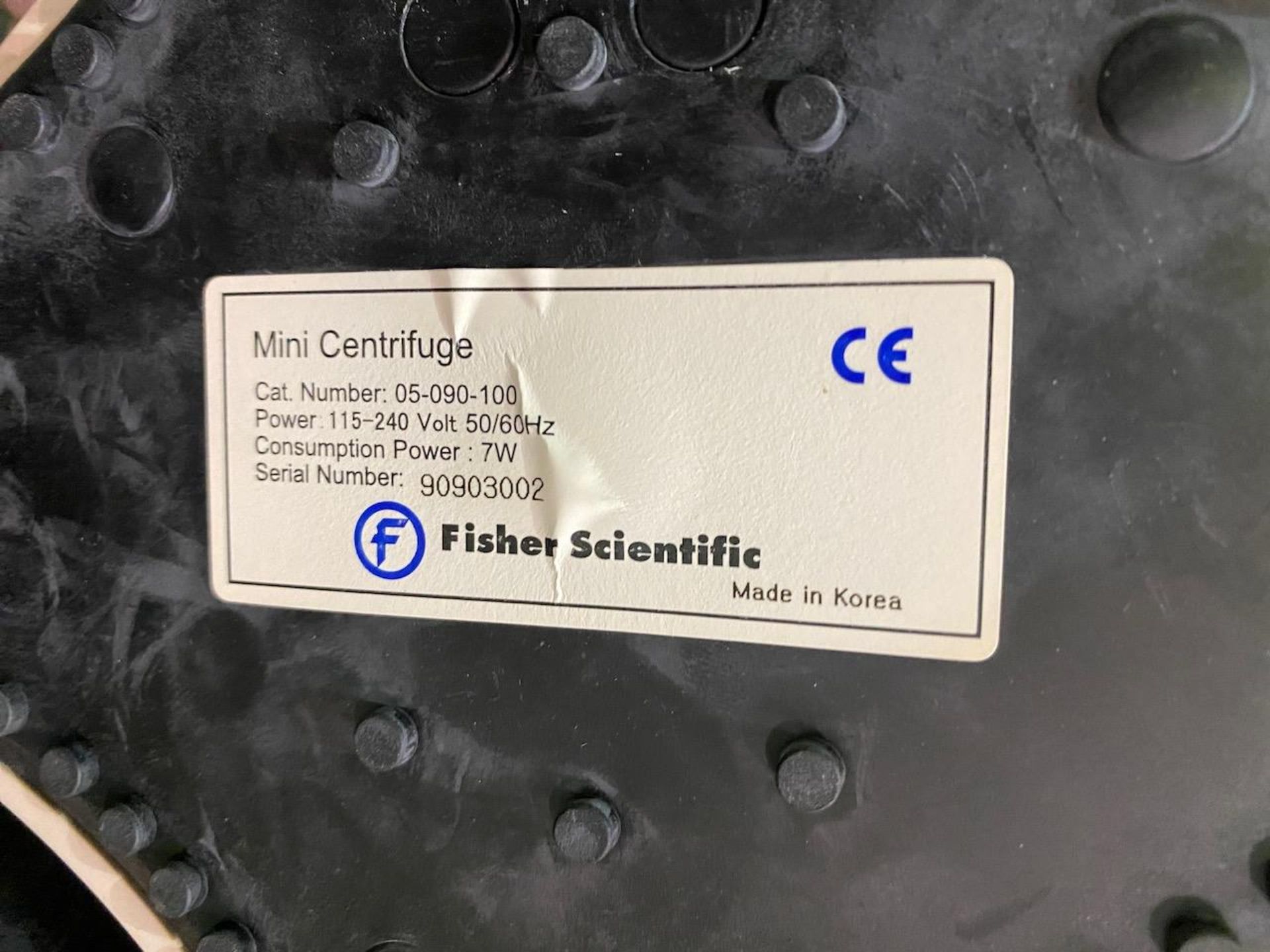 Three mini centrifuges, two fisher scientific catalog number 05-090-100 and one LX 100 micro - Image 3 of 7