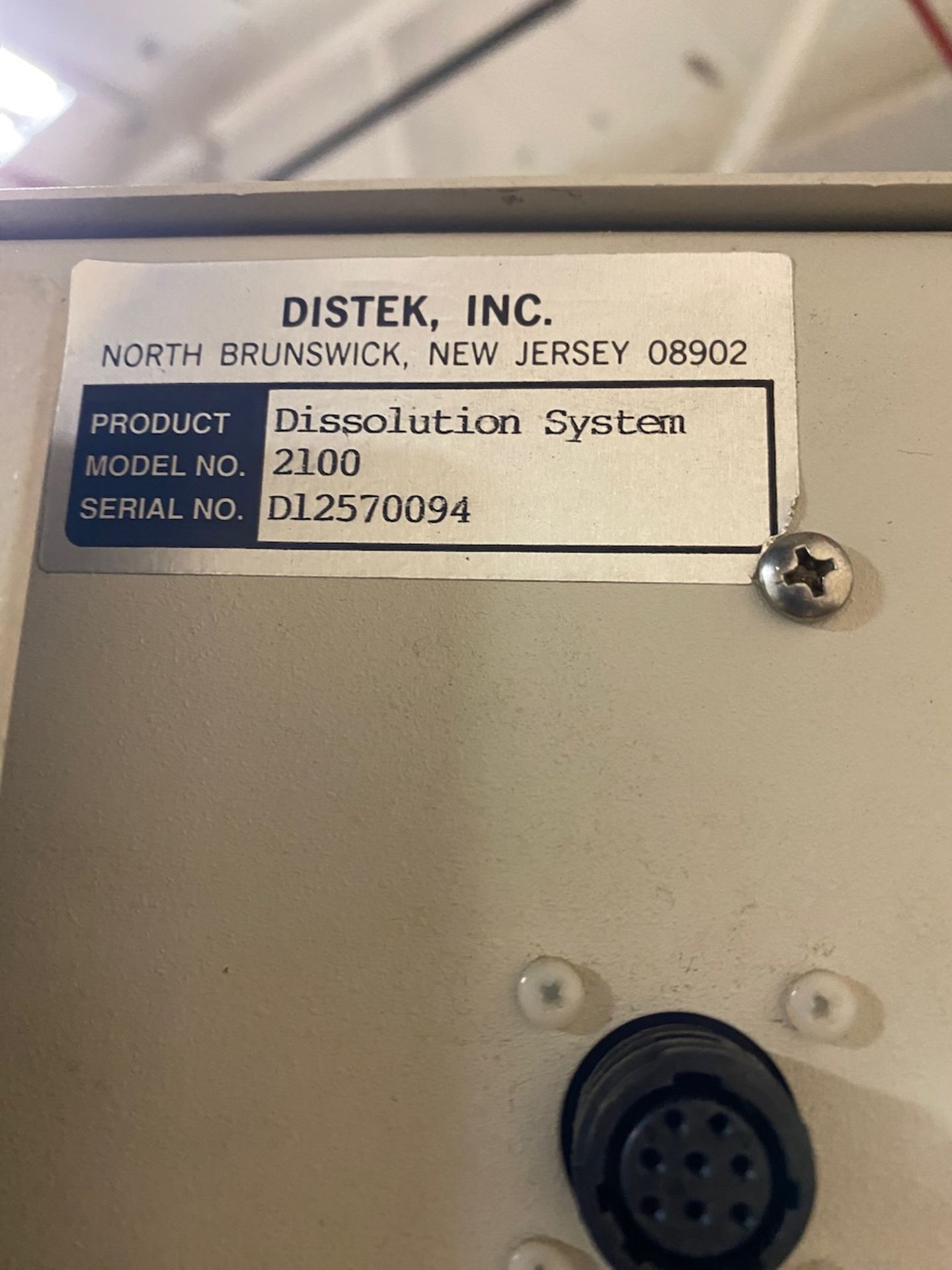 Distek 2100A dissolution system, S/N D12570094. {TAG:1190172} - Image 9 of 9