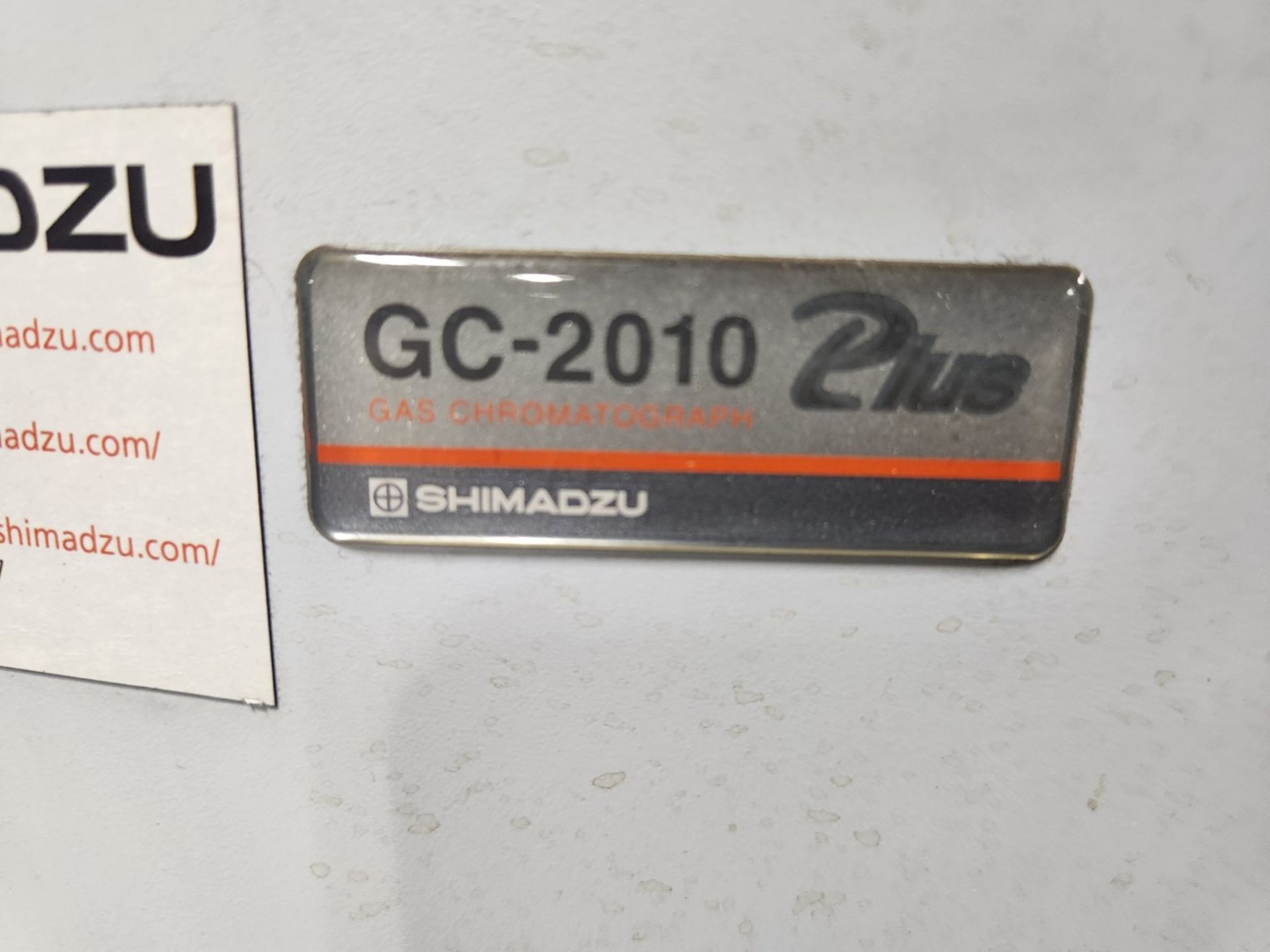 Shimadzu gas chromatograph, model GC-2010 Plus, with AOC-20i auto injector and Dell P/C. (TAG # - Image 2 of 8