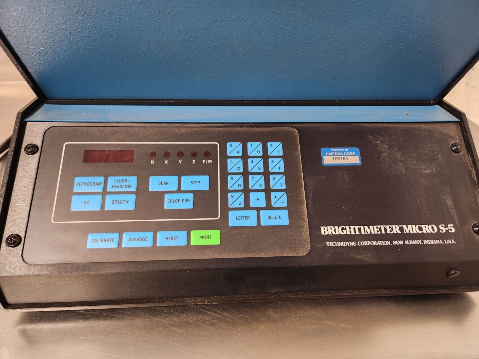Technidyne Corporation Brightmeter Micro, model S-5/BC, with controls, 110 volt, serial# 453485. ( - Image 6 of 6