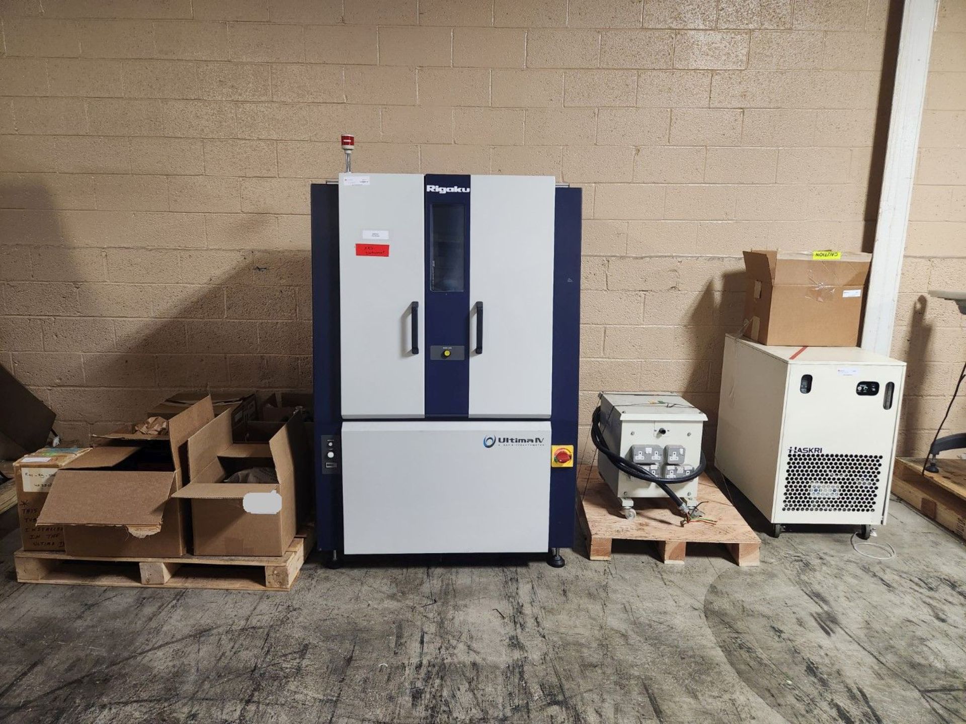 Rigaku Ultima IV X-Ray diffractometer, model PTC-30 kw, SCR programmable temperature controller,