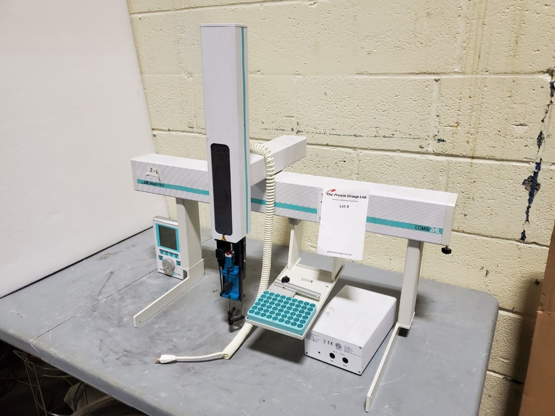 Agilent Technologies CTC Analytic combipal Autosampler, with serial# 1212155. (TAG # 1200082)