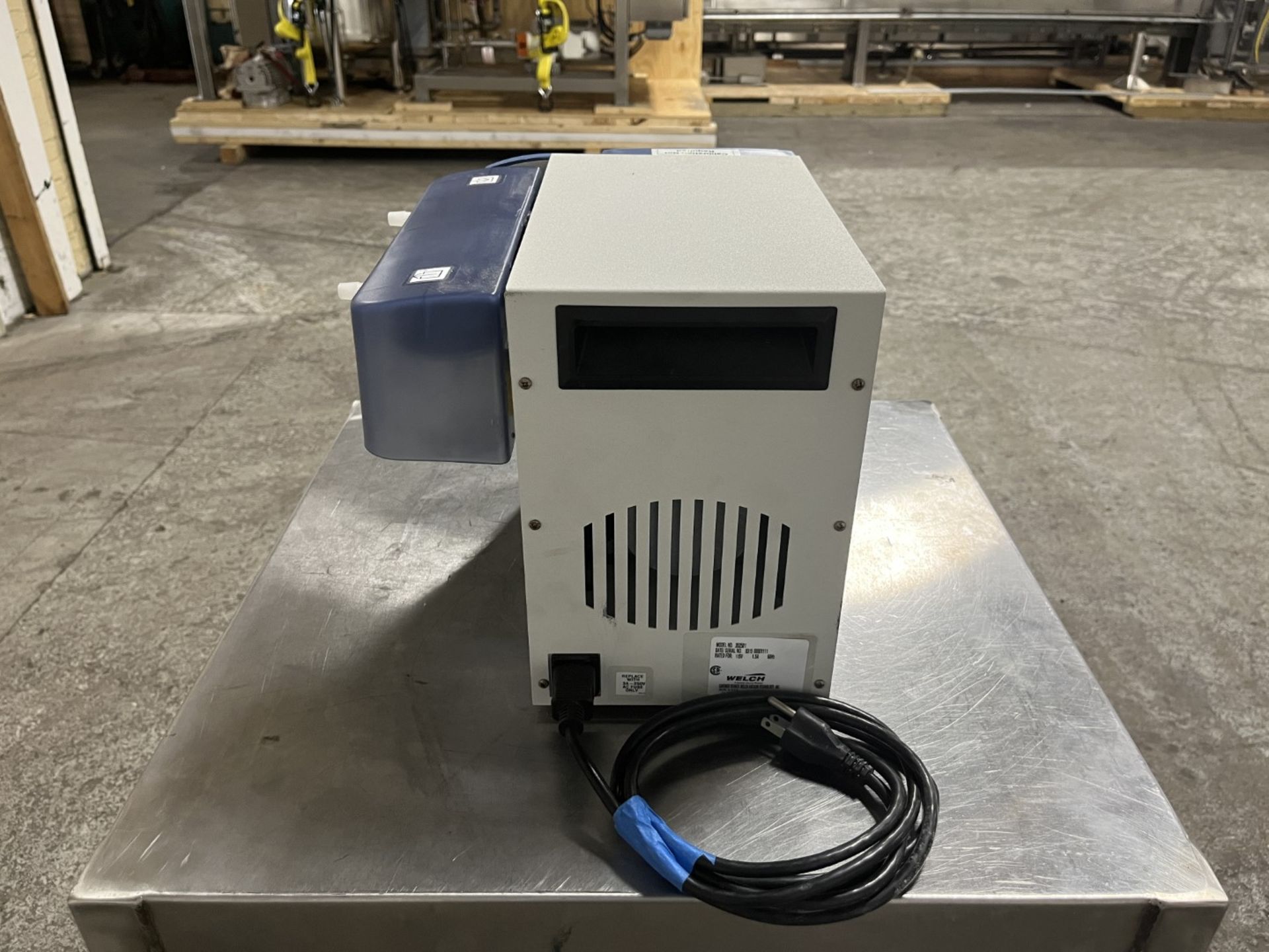 Welch self-cleaning dry vacuum system, model 202501, 115 volt, serial# 00001111, built in 2015. (TAG - Image 4 of 5