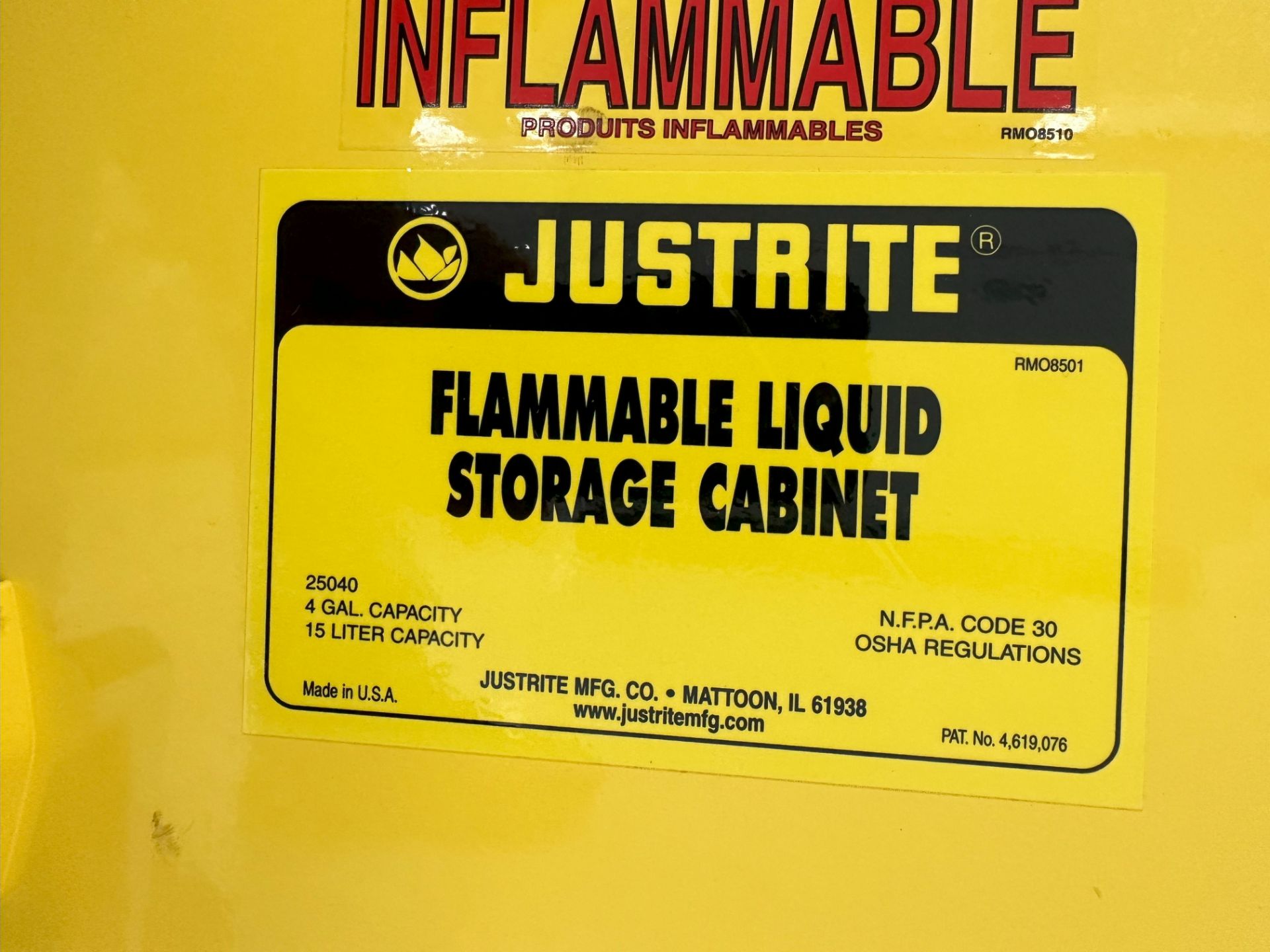 Flammable Liquid Storage Cabinet - Image 4 of 4