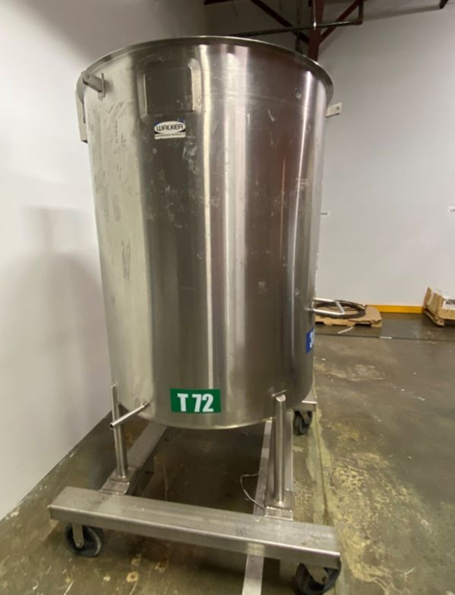 Walker 300 Gallon 316 Stainless Steel Mix Tank - Image 3 of 4