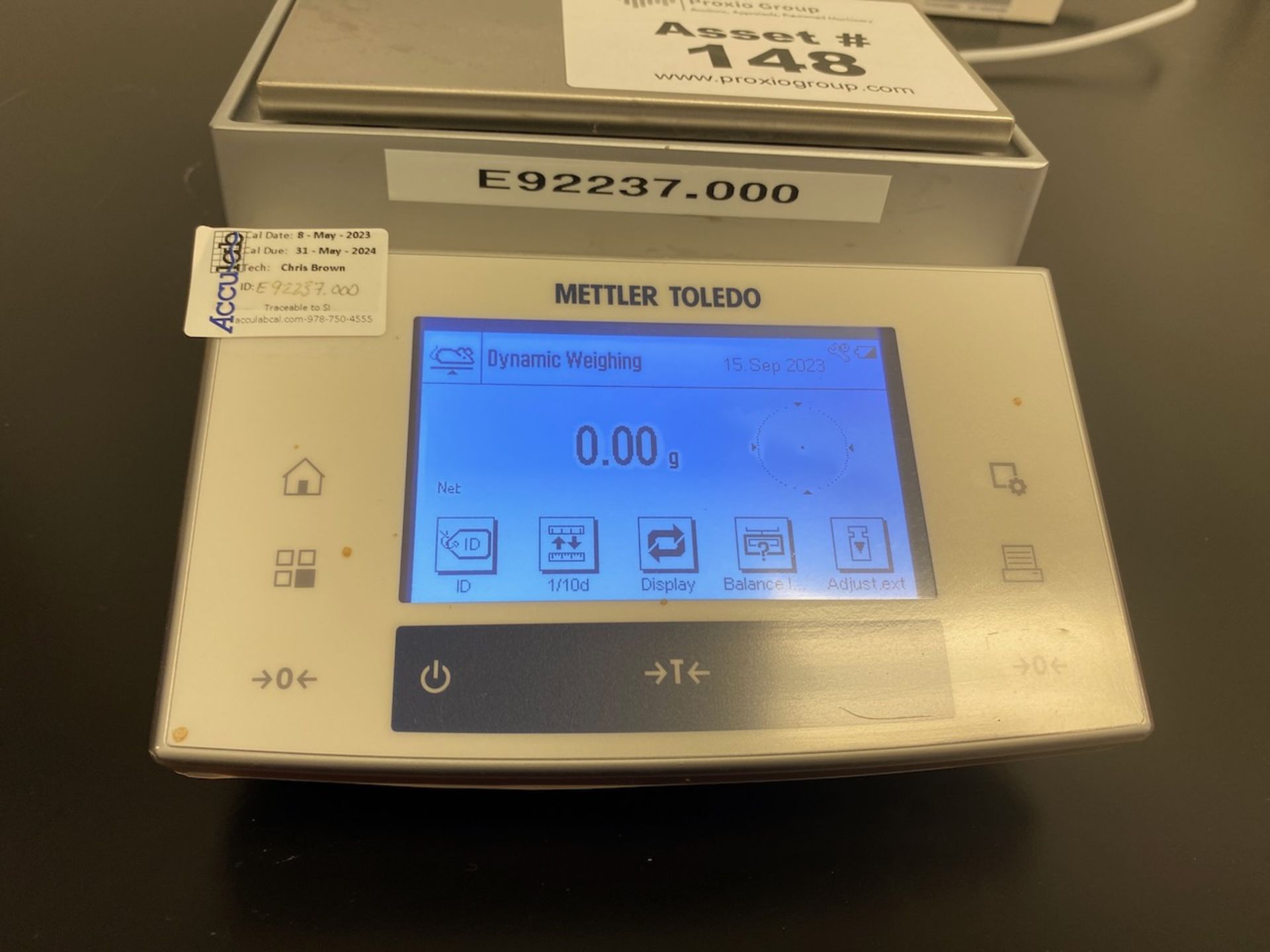 Mettler Toledo Lab Scale Model XS2002S, S/N - Image 2 of 3