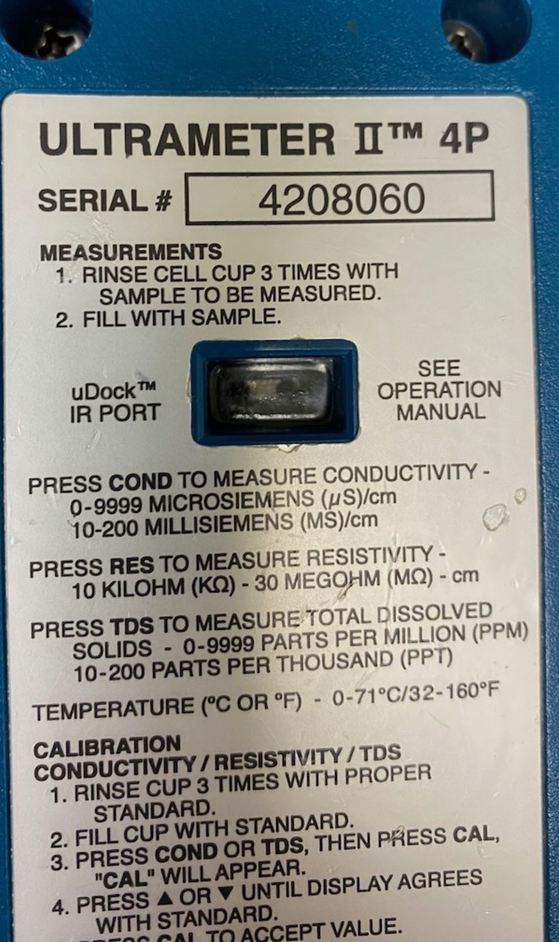 Myron L Company Ultrameter - Image 2 of 2