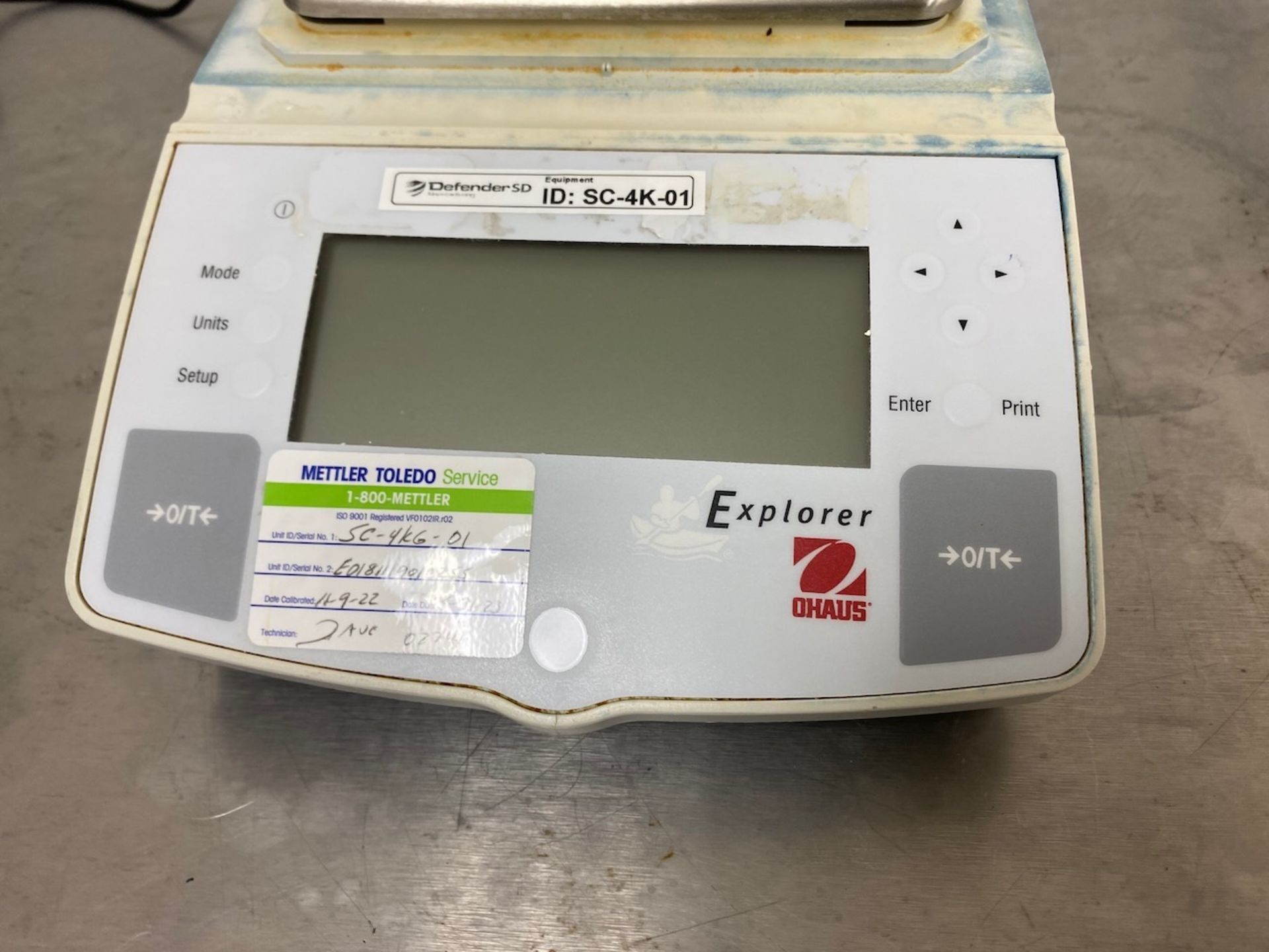 Ohaus Explorer Lab Scale - Image 2 of 3