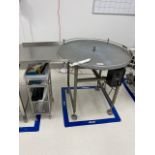 Accraply 36" Stainless Accumulation Table