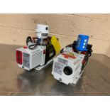 Lot of two Duo 2.5 Pfeiffer Vacuum pump, dual voltage, .2/.24HP. {TAG:1190139}