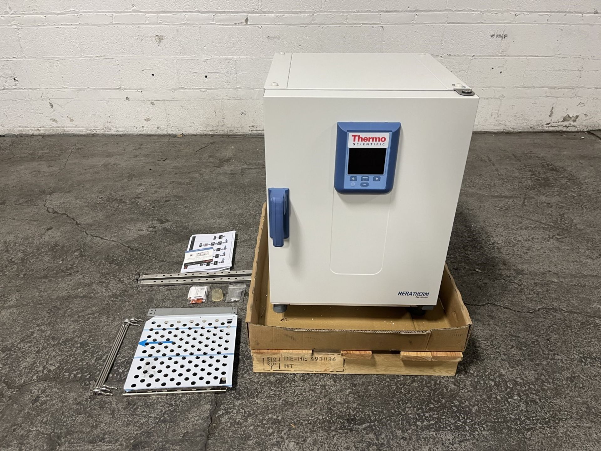 Unused ThermoFisher Heratherm incubator, model IMH60, type 51028066, 105 c max temp range, 2.3 cu ft