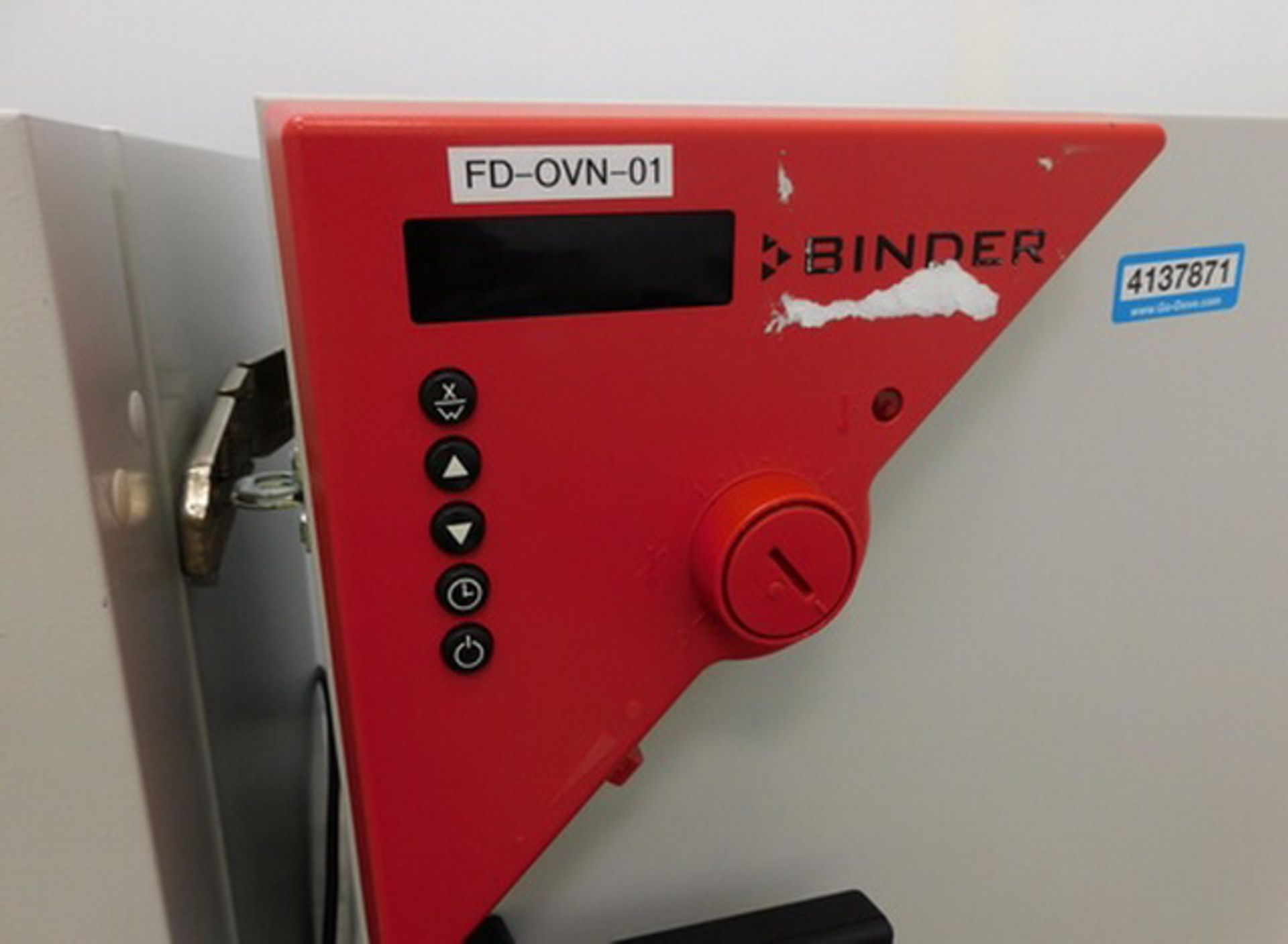 Binder Laboratory Oven, model ED 53-UL, 572 f max temp, 1.2 kw, 115 volt, serial# 05-84592. - Image 4 of 7
