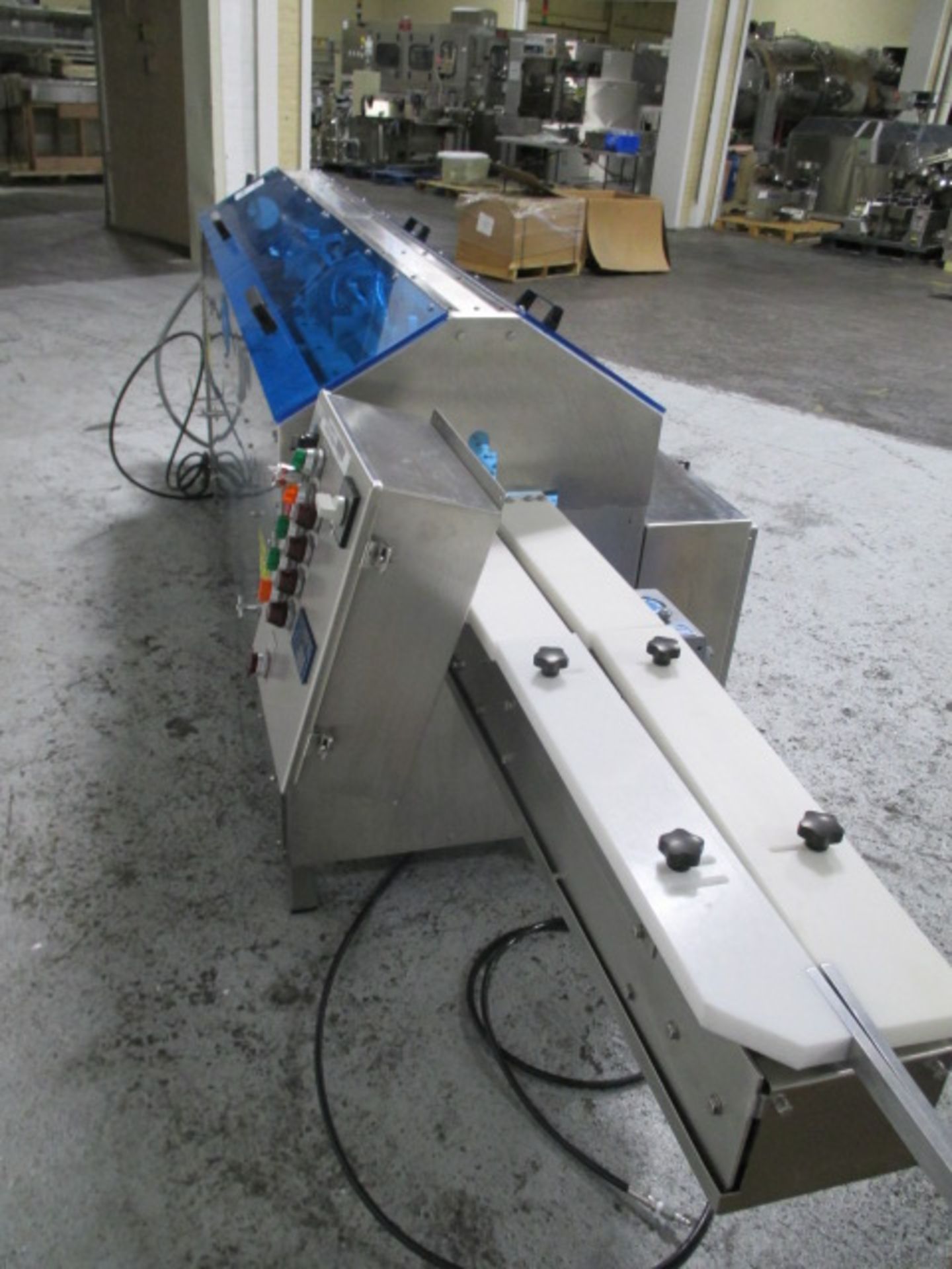 McBrady Engineering Exterior Single Pass Vial Washer/Dryer, model# 40, configured for use with - Image 9 of 21