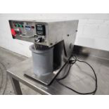AMC Pulp Disintegrator, stainless steel construction with plastic chamber, stainless steel agitator,