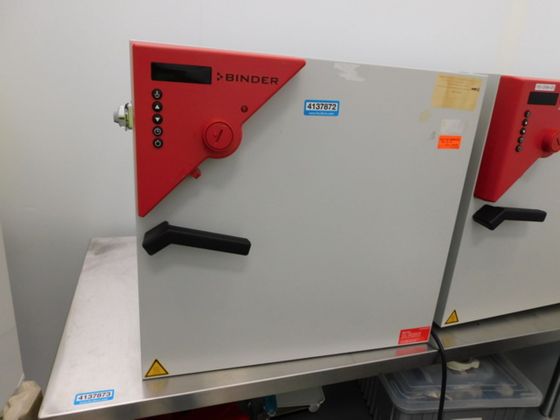 Binder Laboratory Oven, model ED 53-UL, 572 f max temp, 1.2 kw, 115 volt, serial# 05-84642