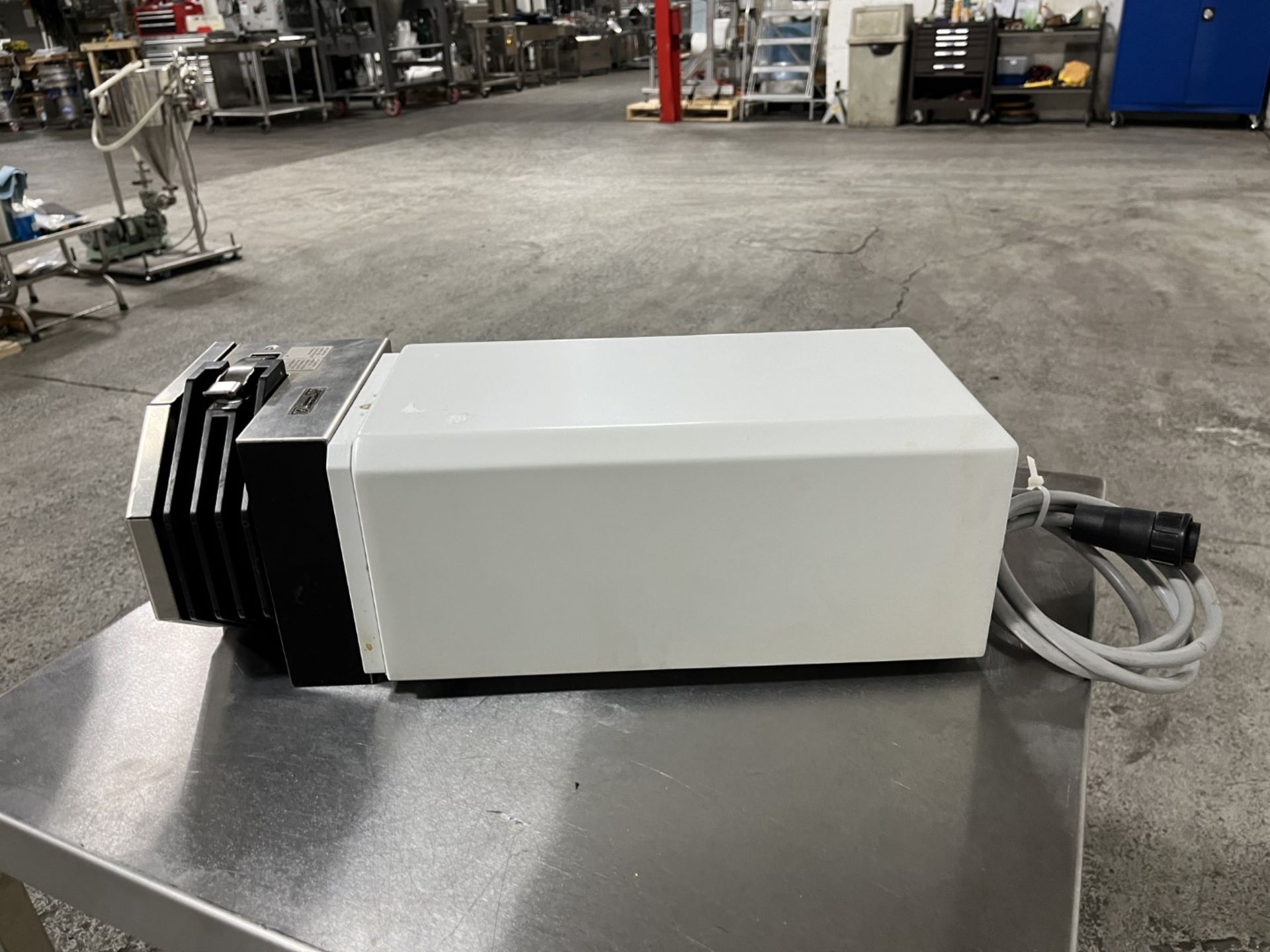 Cole-Parmer Masterflow peristaltic pump, model 77600-62, single head, with .34 hp drive, model - Image 4 of 6