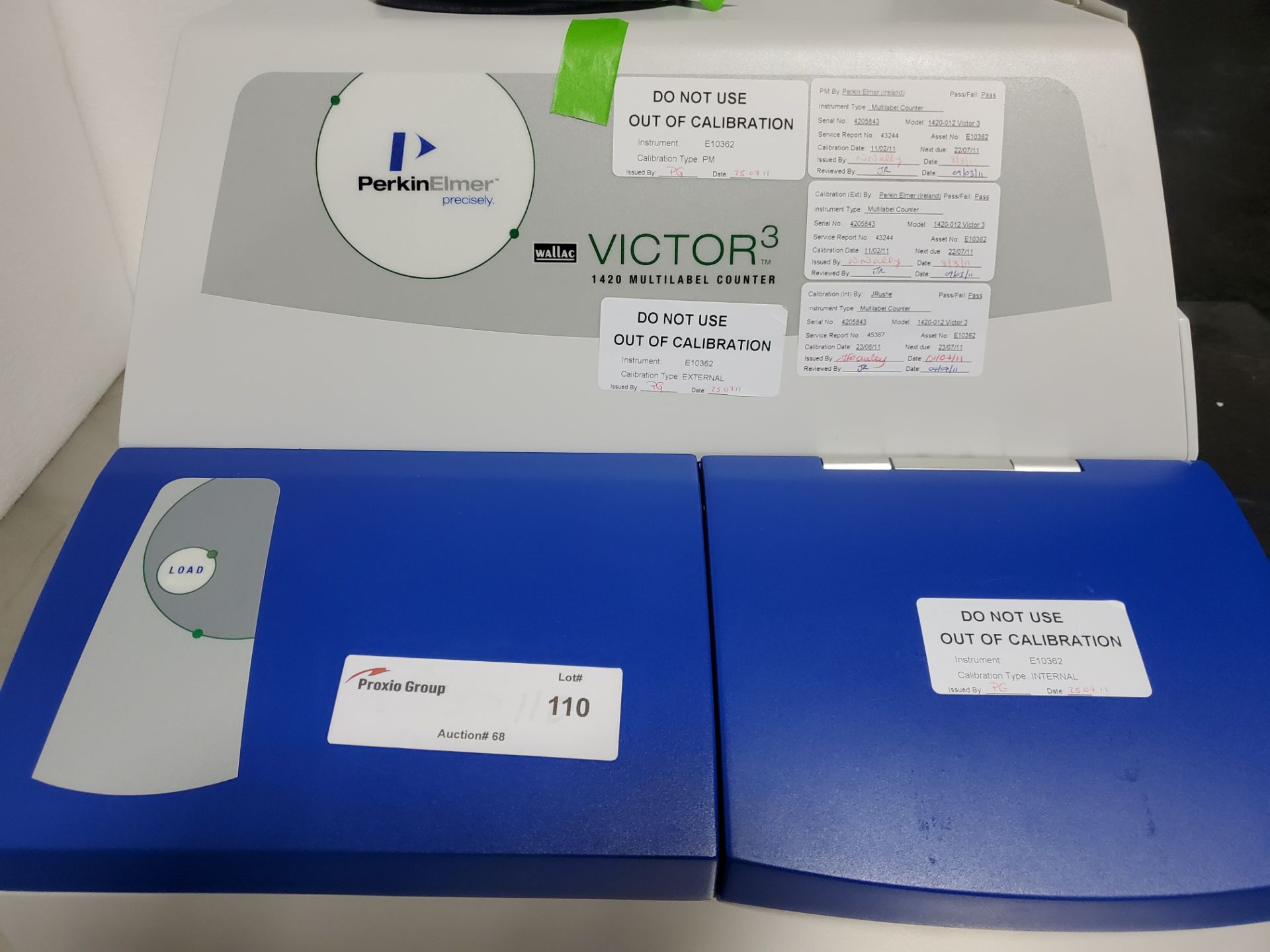 Perkin Elmer Victor III Multilable Counter, with filter wheel, test plate and other components, - Image 4 of 6