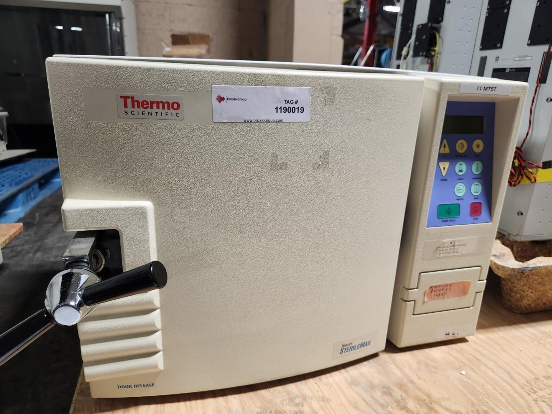 Thermo Scientific Harvey Sterilemax benchtop autoclave, model ST75925, 120 volts, serial#