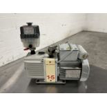 Edwards vacuum pump, model E2M1.5, rated 1.3 cfm, .0023 torr minimum pressure, 120 volts, serial#
