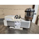 Welch vacuum pump, model 8917, driven by .5 hp, 115 volt. (TAG # 1200029) Ships from Cleveland, OH