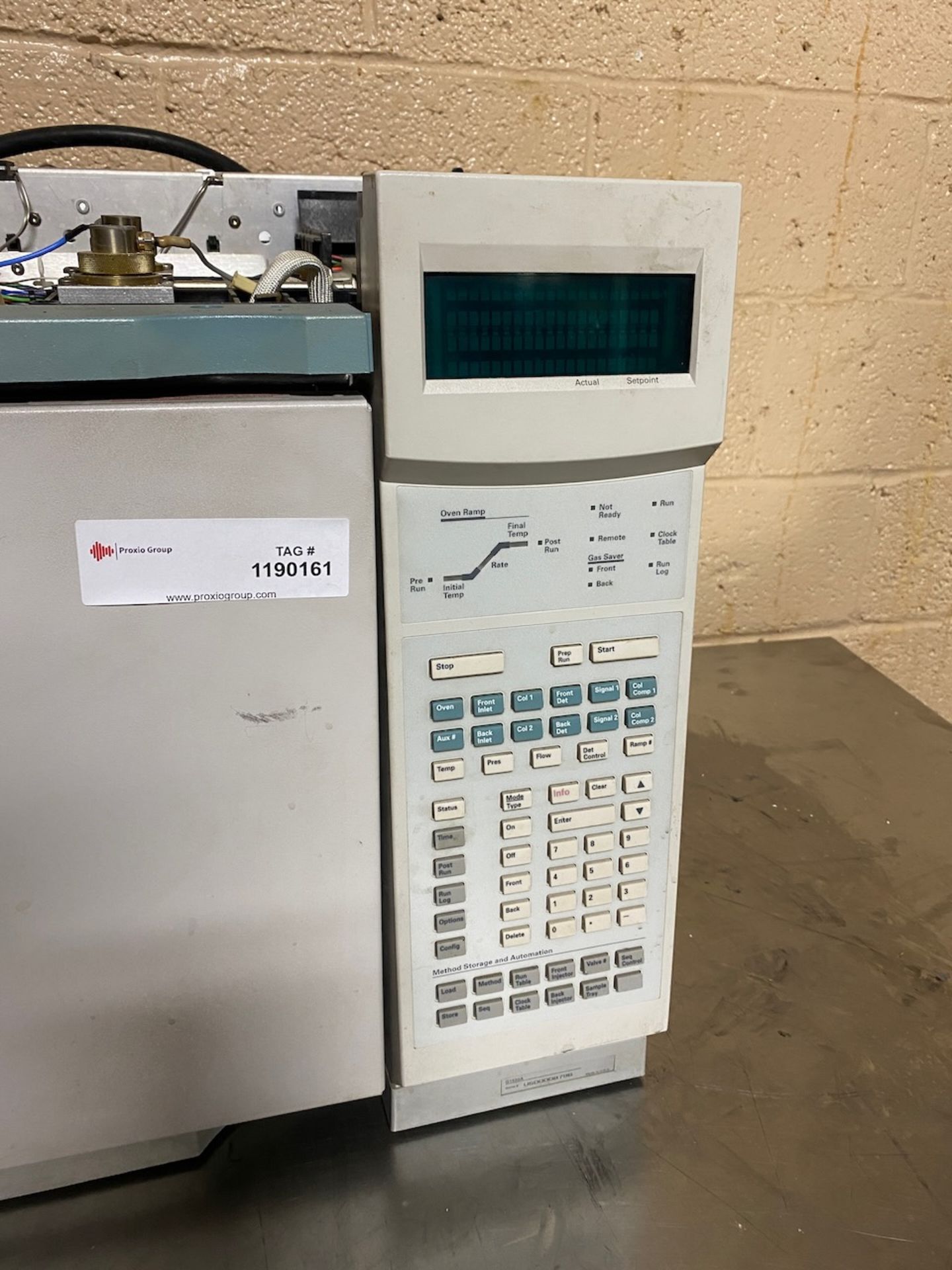 Hewlett Packard G1530A Gas Chromatograph, S/N US00008796. {TAG:1190161} - Image 2 of 5