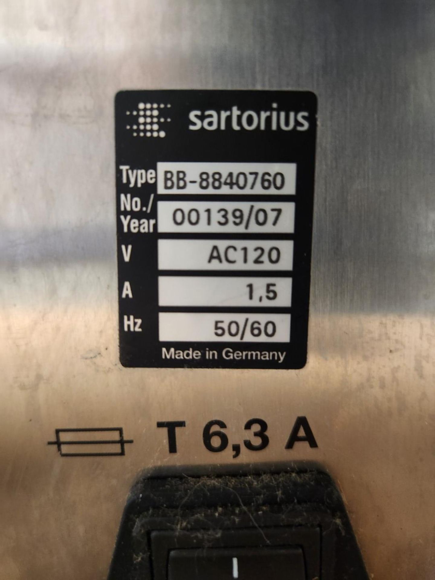 Sartorius Gas Multiplexer, model GMUX-16, Type BB-8840760, 120 volts, serial# 00139, built 2007. { - Image 8 of 8