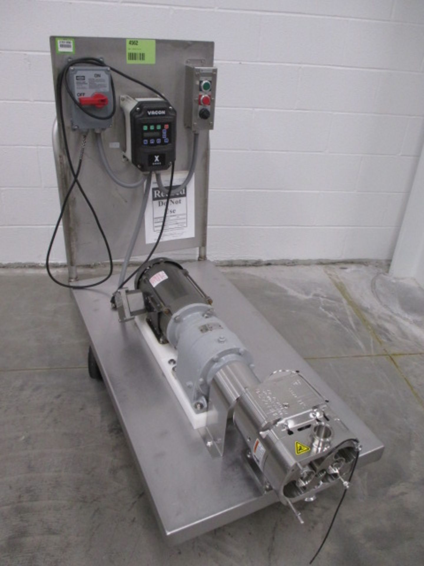 Flowtech Positive Displacement Pump Skid with Uniblock-PD 400 Stainless Steel Rotary Lobe Pump,