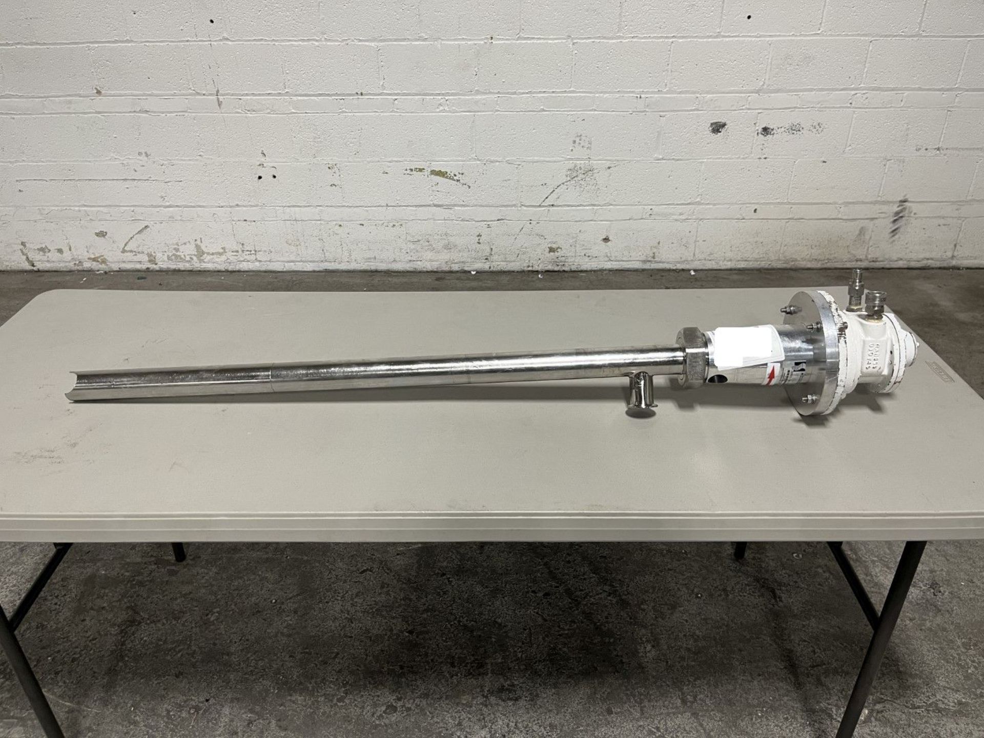 Standard Pump Drum Pump, Model SP-800DD-1851FG-39, with air motor, serial# 4941. - Image 2 of 7