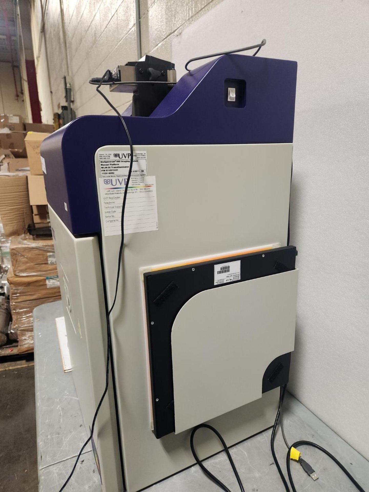 UVP Biospectrum Multispectral imaging system, model 800, with camera and transilluminator, with - Image 6 of 8