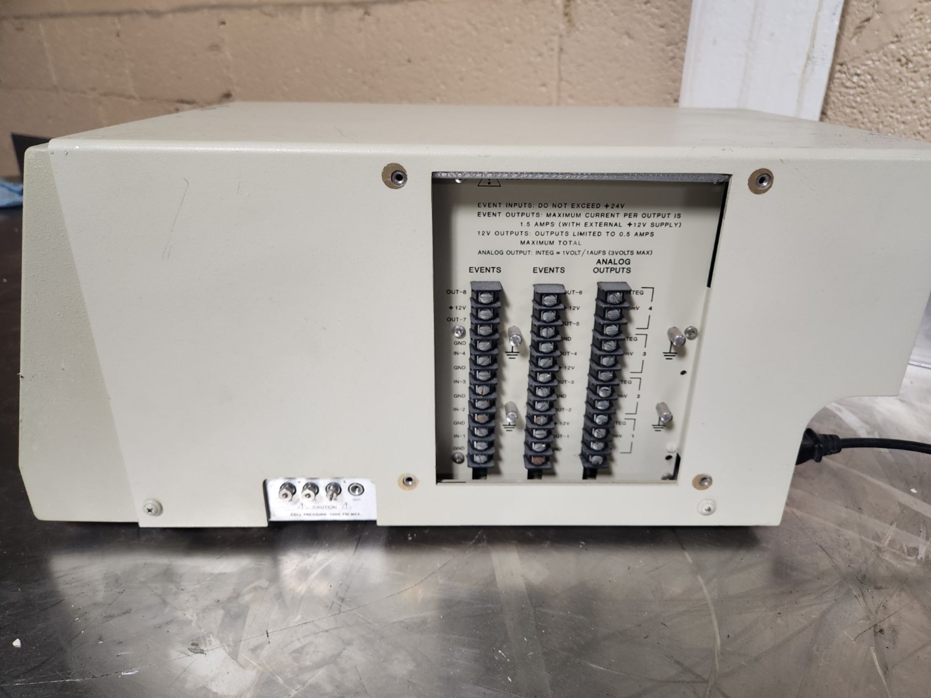 Millipore Waters programmable multiwavelength detector, model M490E, 120-240 volt, serial# 490- - Image 2 of 5