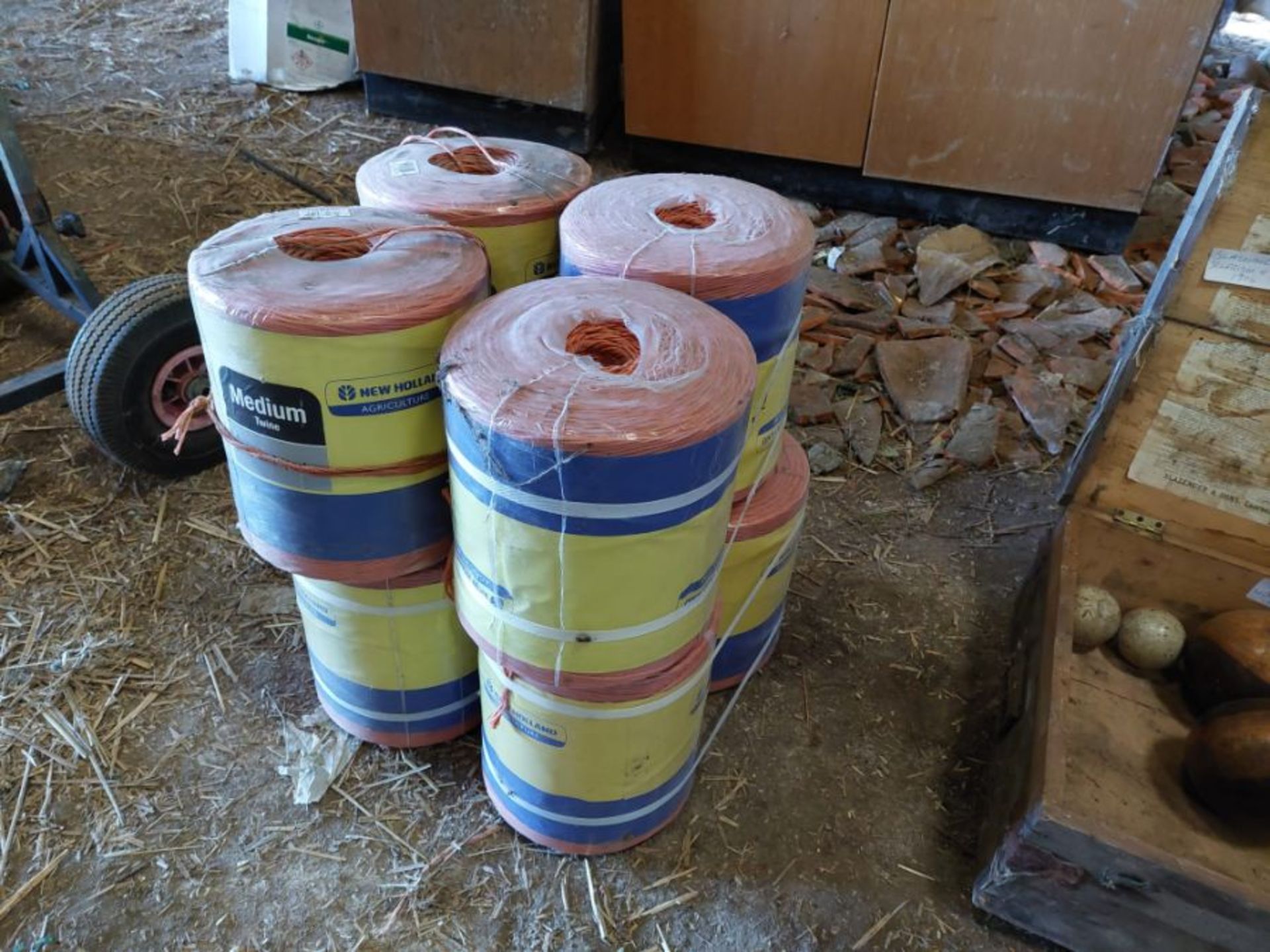 8 rolls of medium baler twine