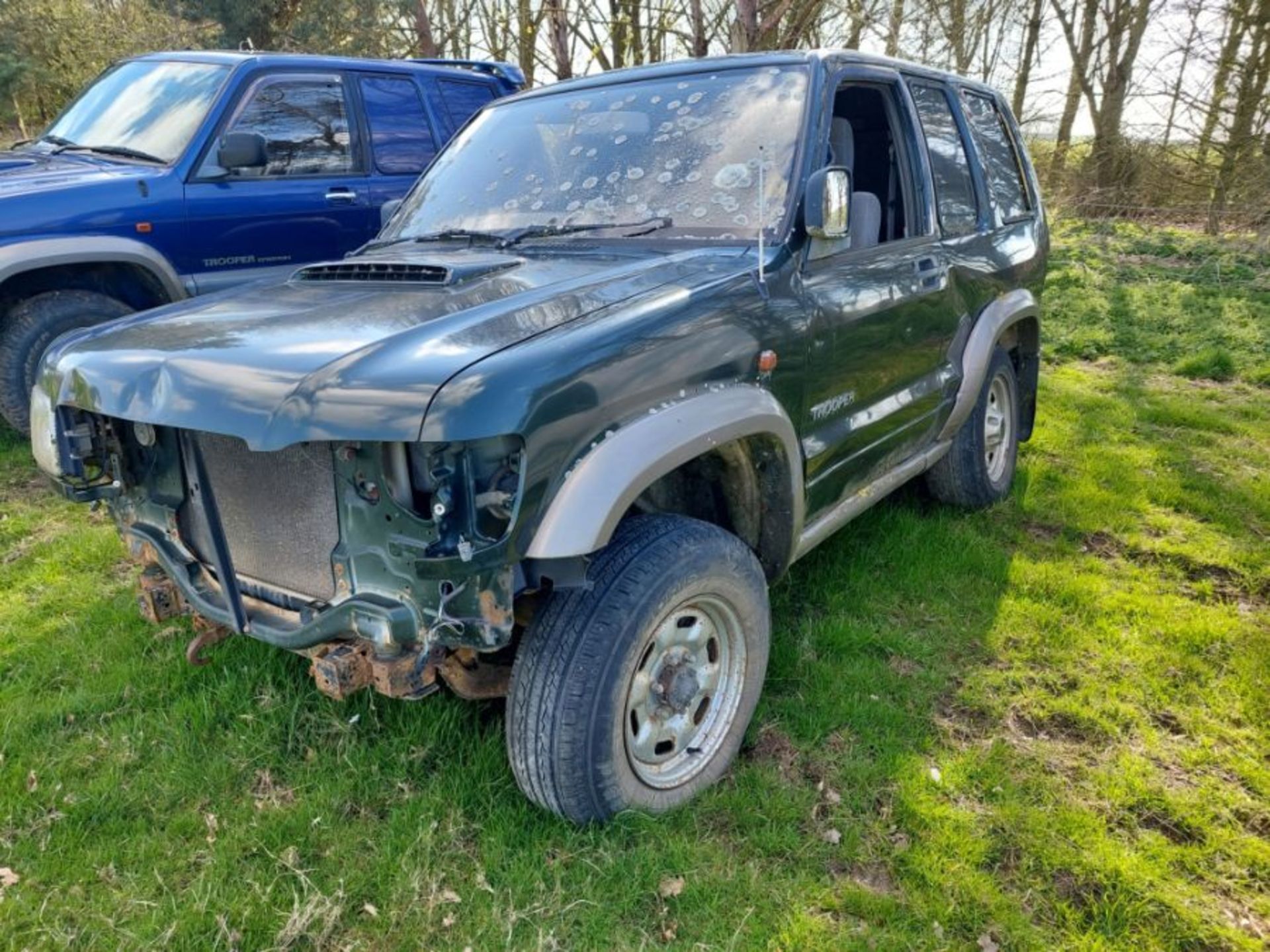 Isuzu Trooper 3.0DT Commercial for spares, keys in office