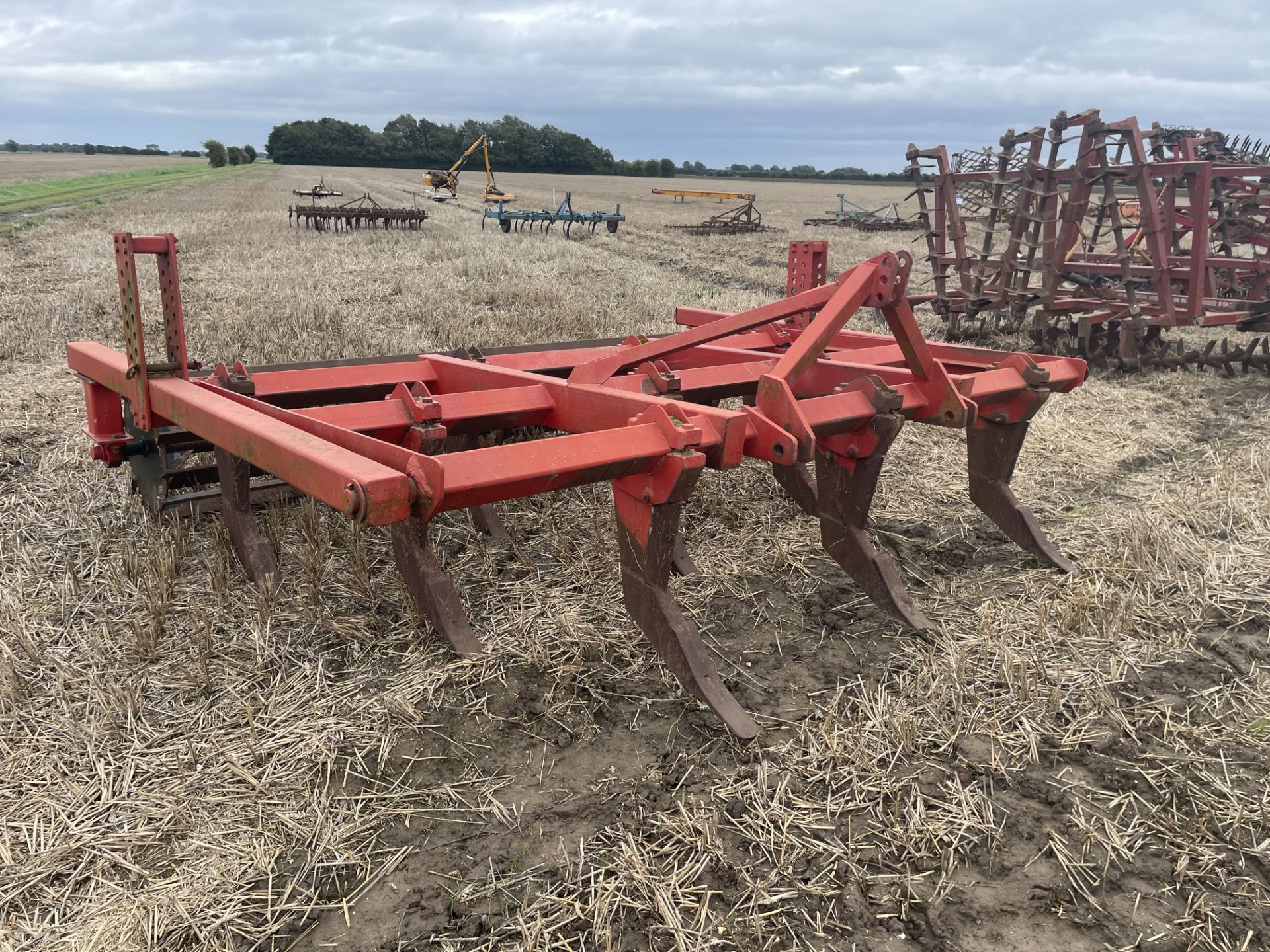 Bomford Super flow 10 tine sub soil cultivator with crumbler