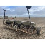 Carier 4m spring tine cultivator drill with wheel eradicators, bout marker lights and lights, manual
