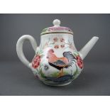 Porcelain famille rose teapot