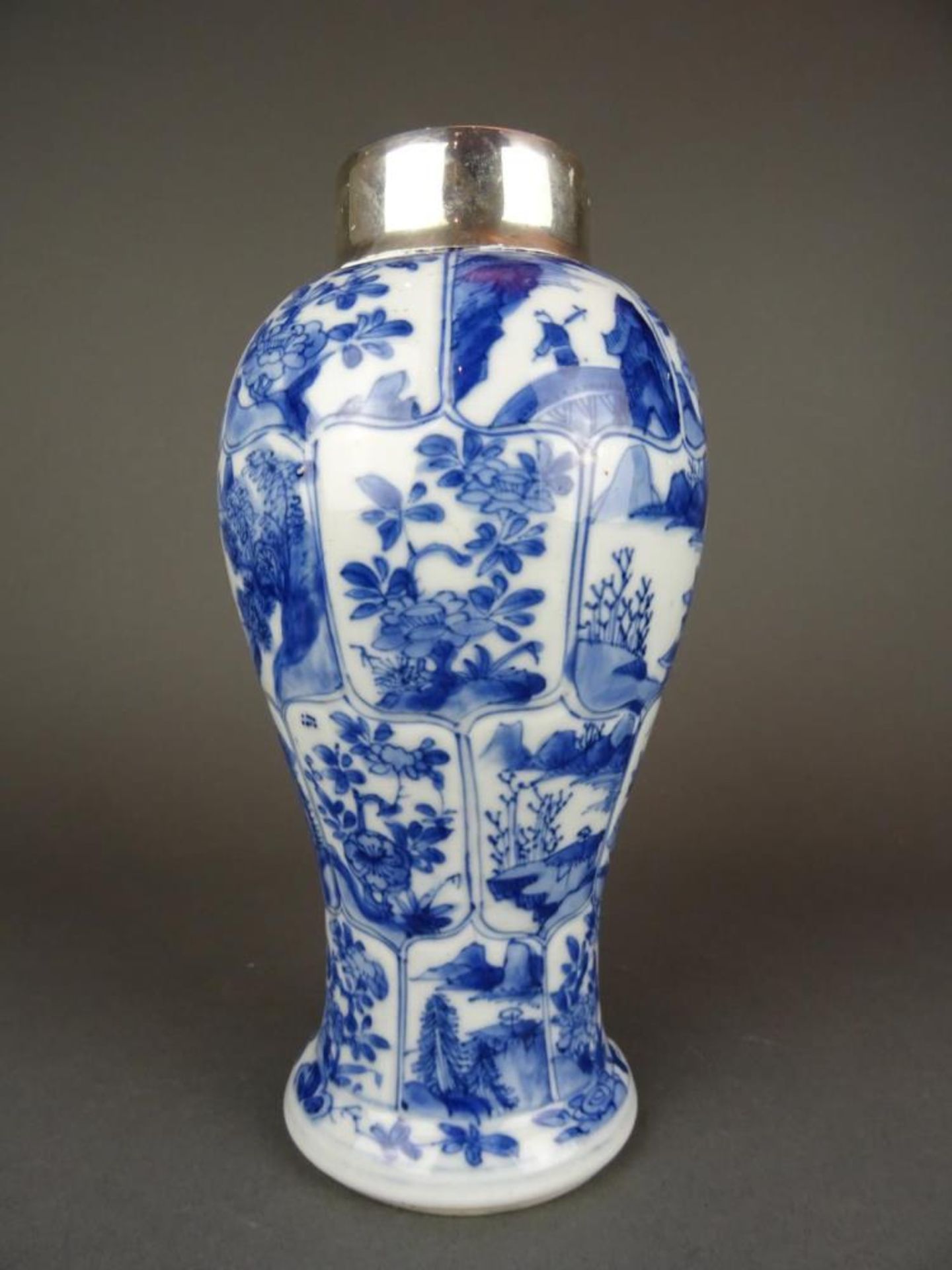 Porcelain B/W vase
