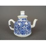 Porcelain B/W teapot